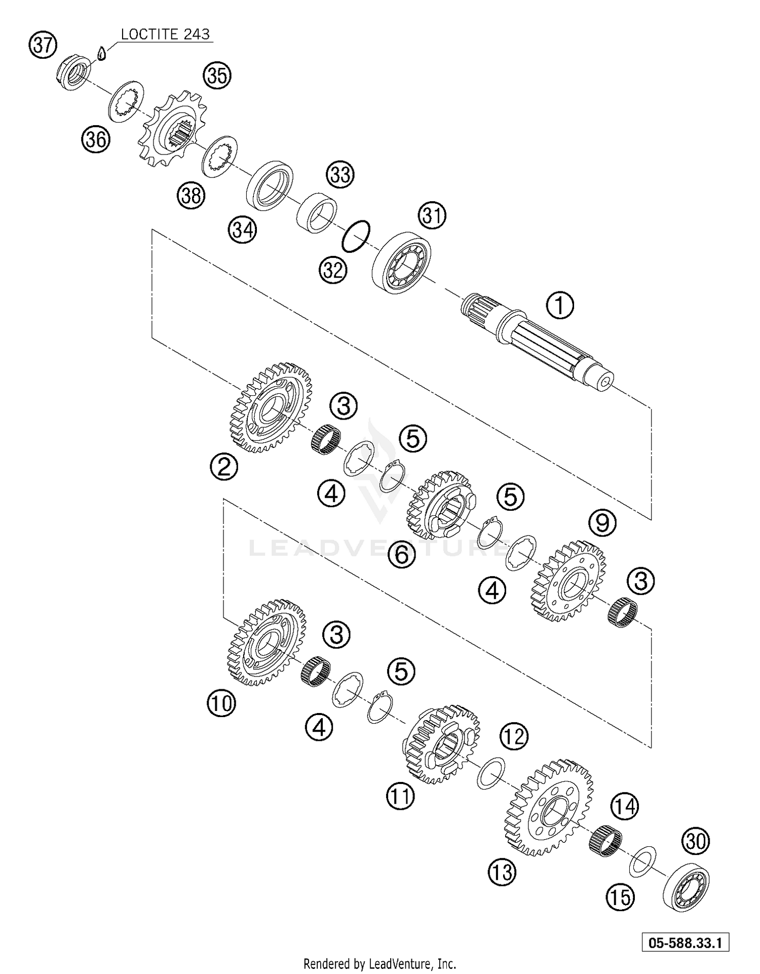 Transmission II - Countershaft