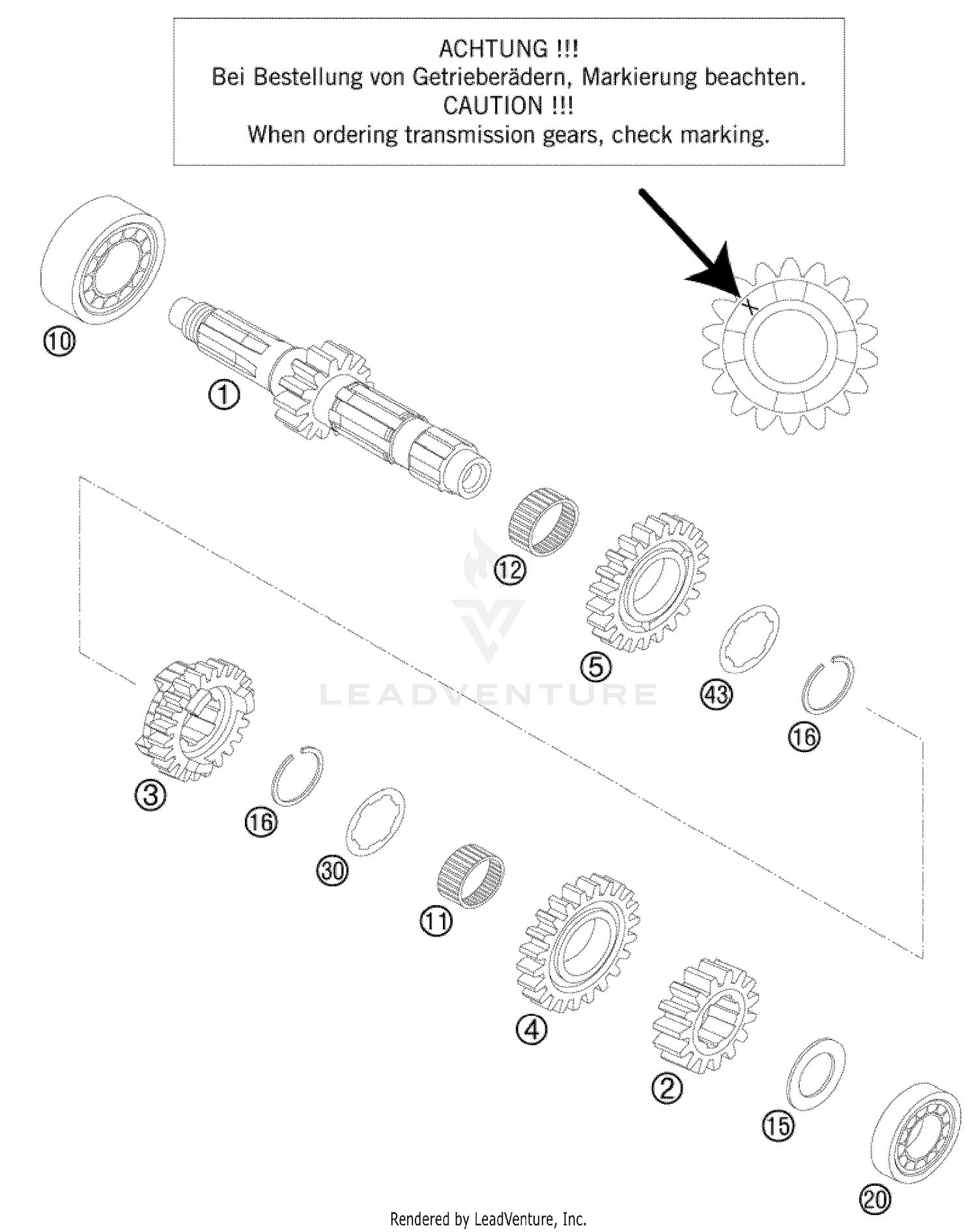 Transmission I - Main Shaft