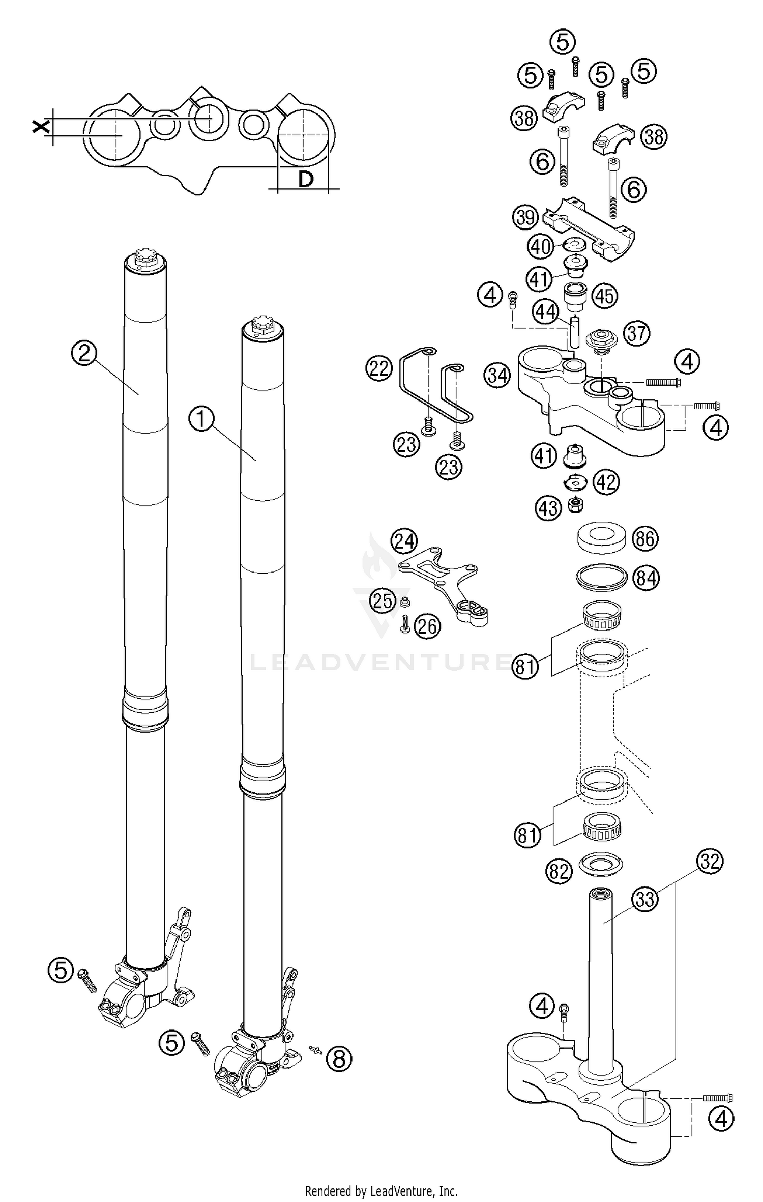Front Fork WP USD 48