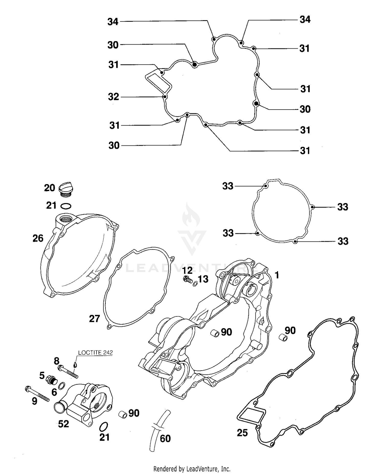 Clutch Cover With Oilpump