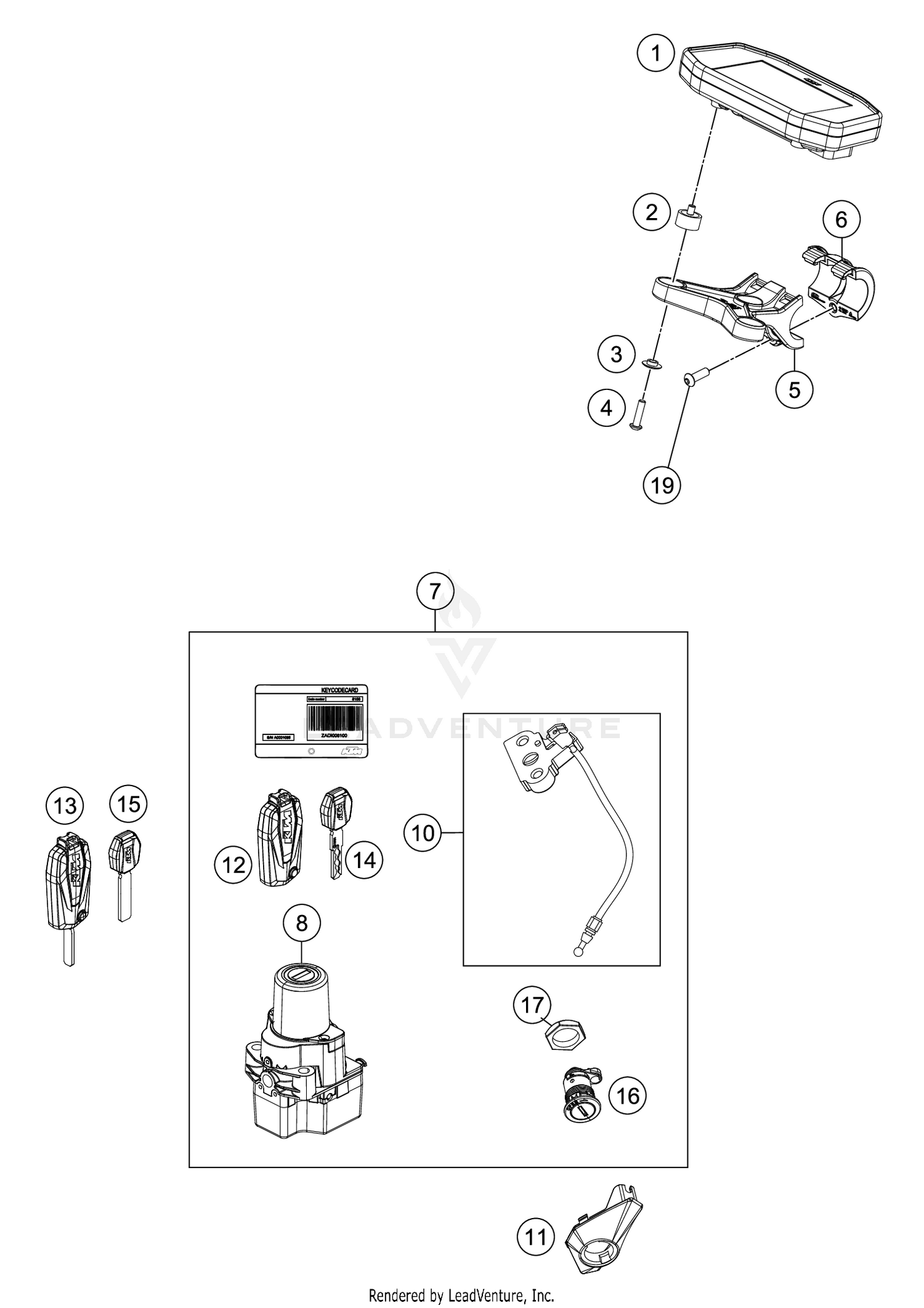 INSTRUMENTS / LOCK SYSTEM