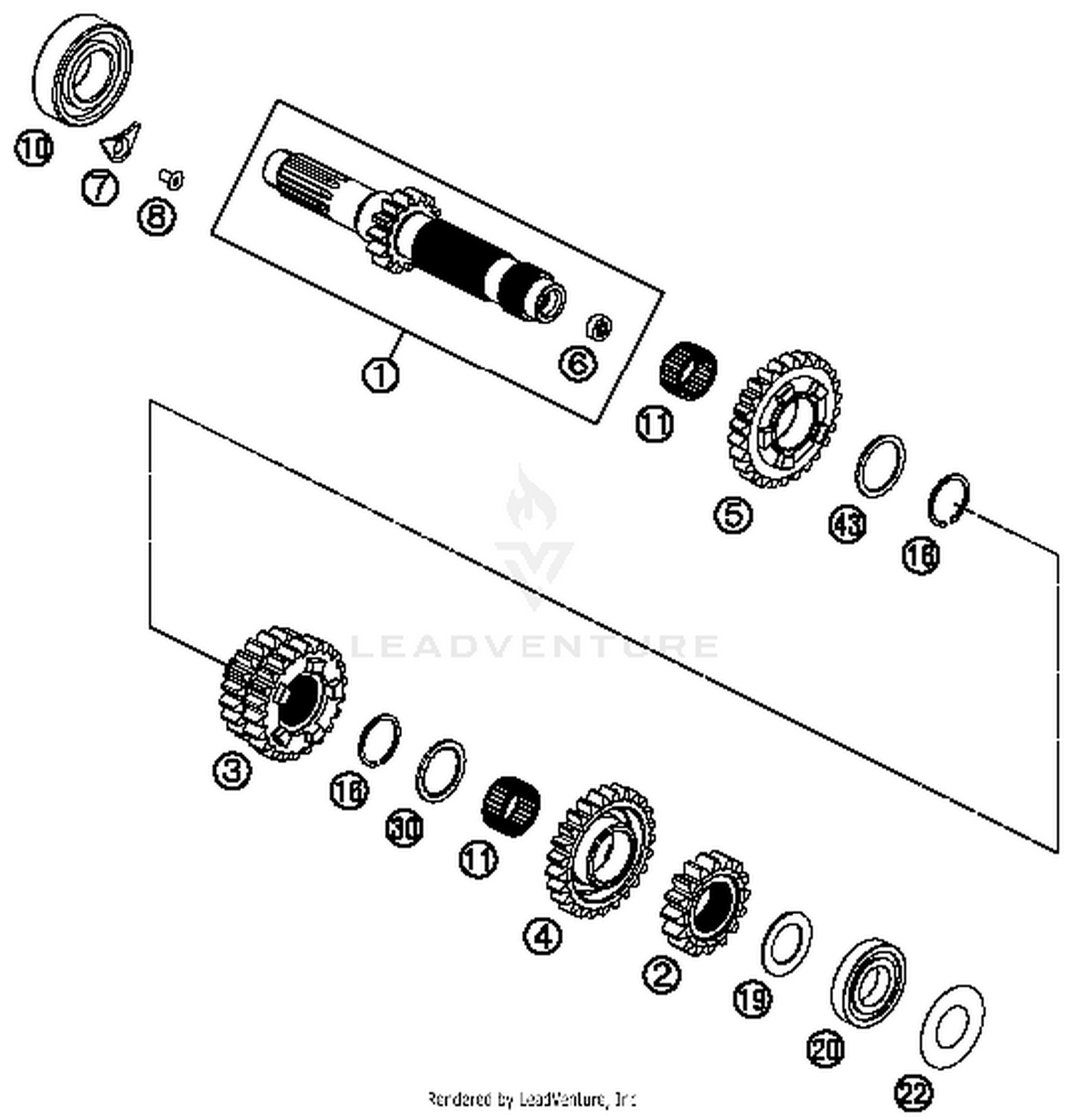 Transmission I - Main Shaft