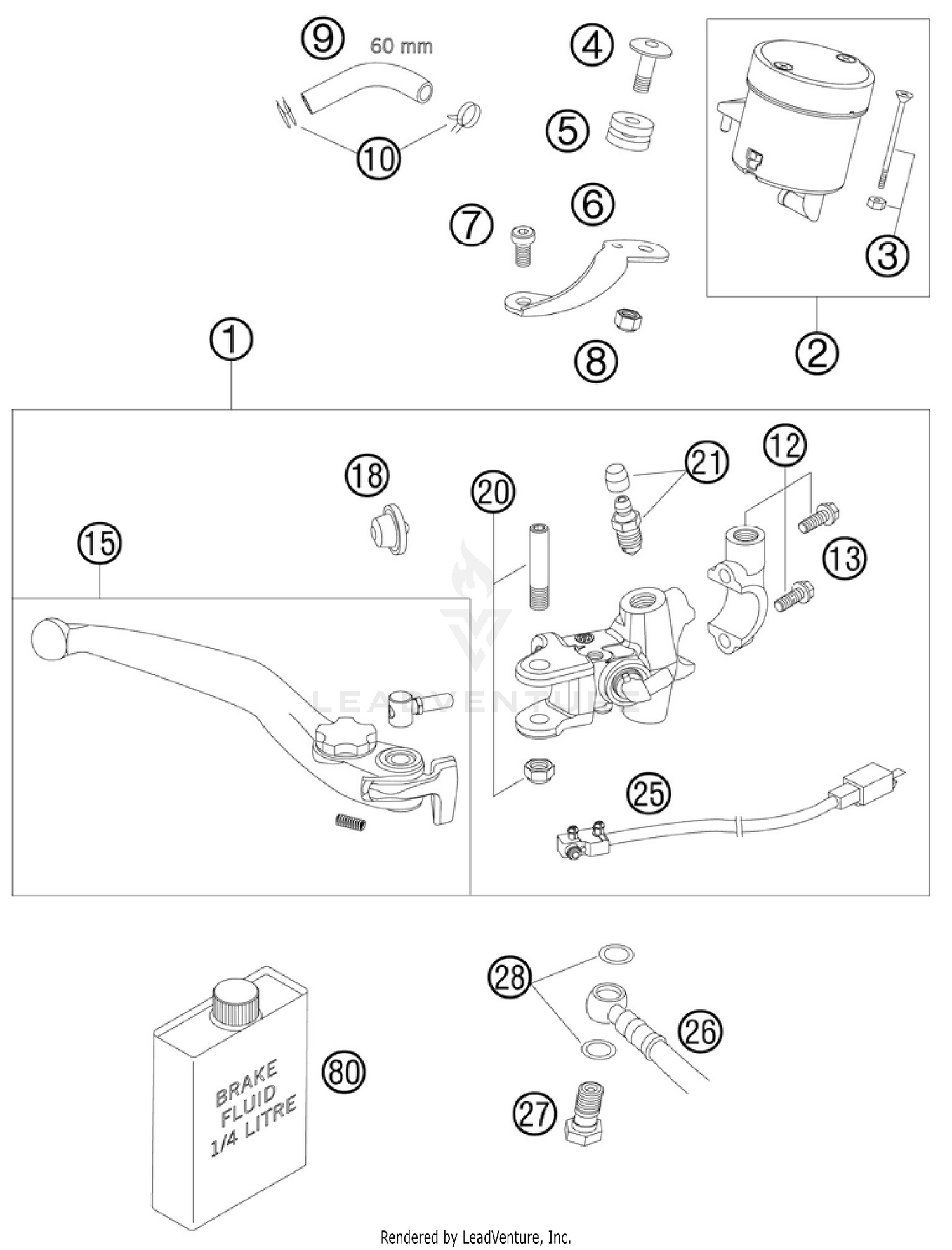 Hand Brake Cylinder