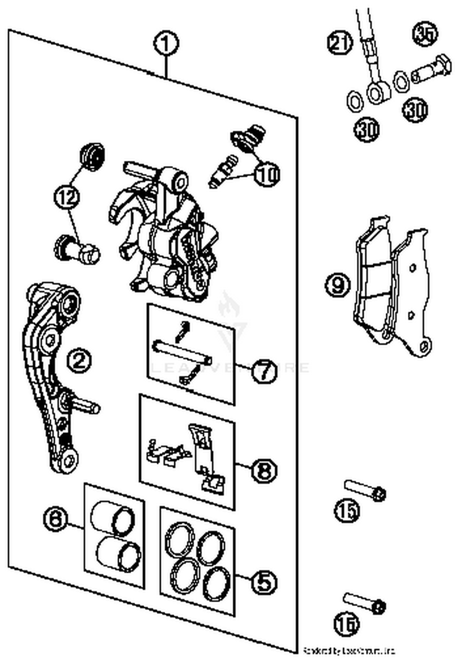 Brake Caliper Front