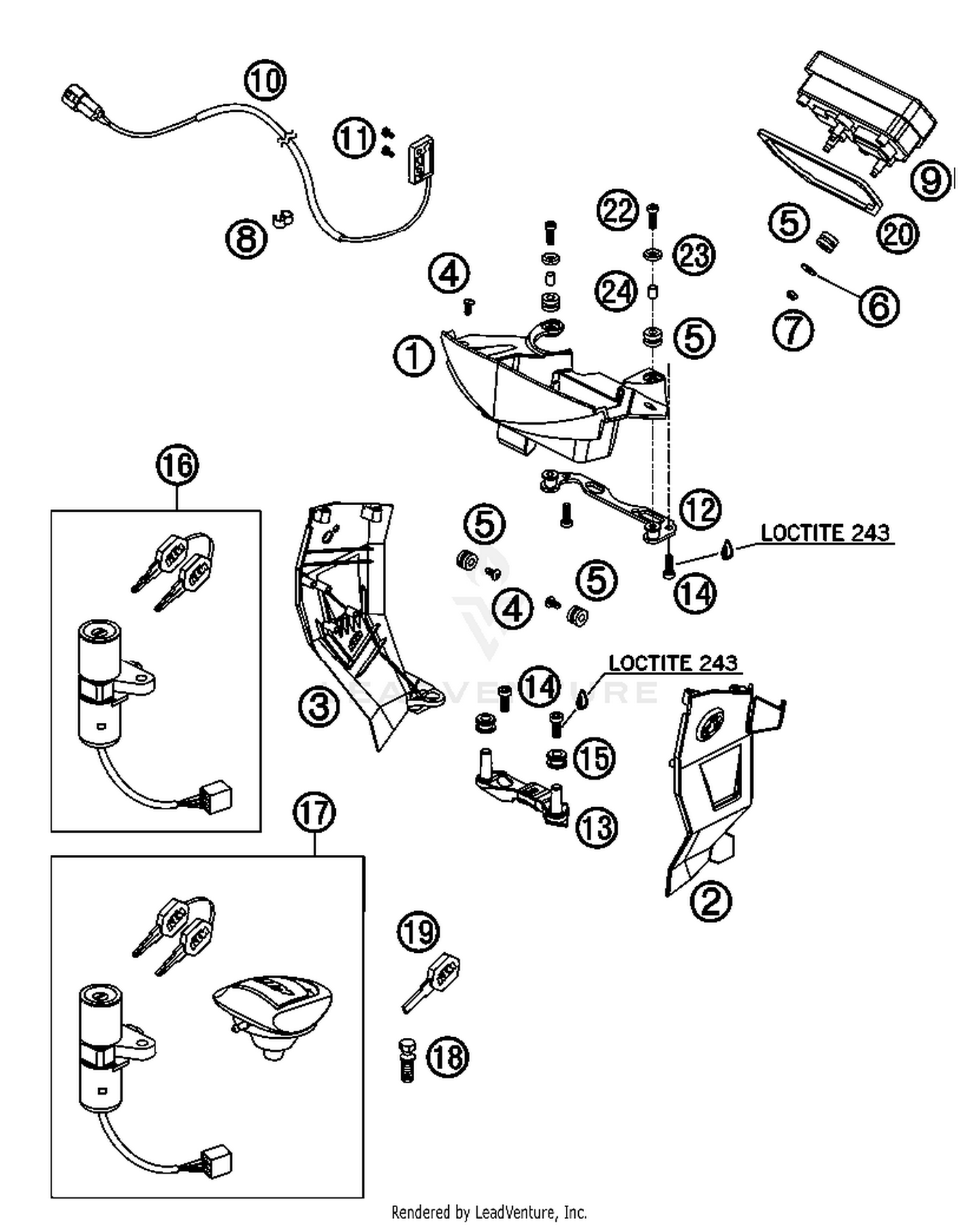 Instruments/Lock System