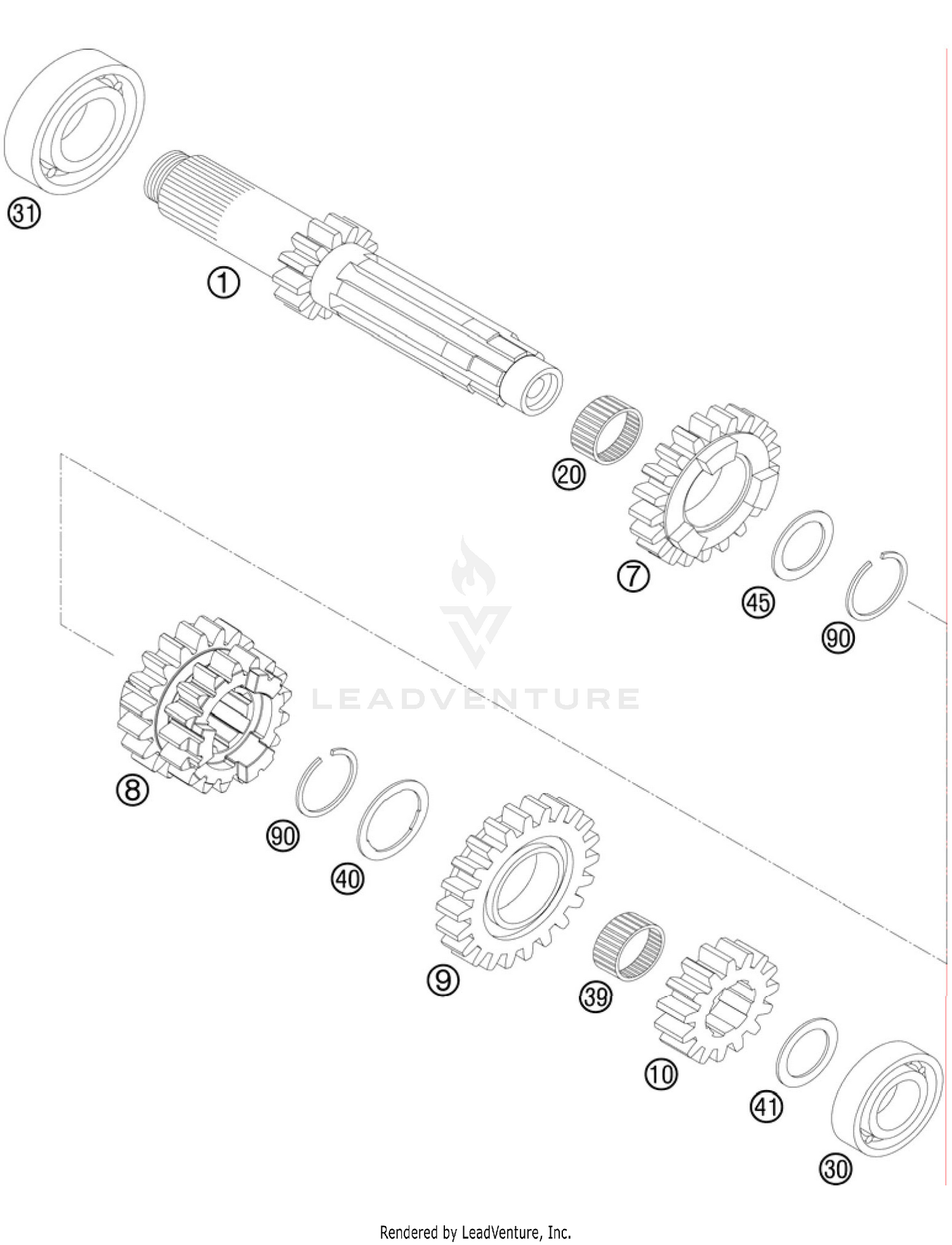 Transmission I - Main Shaft