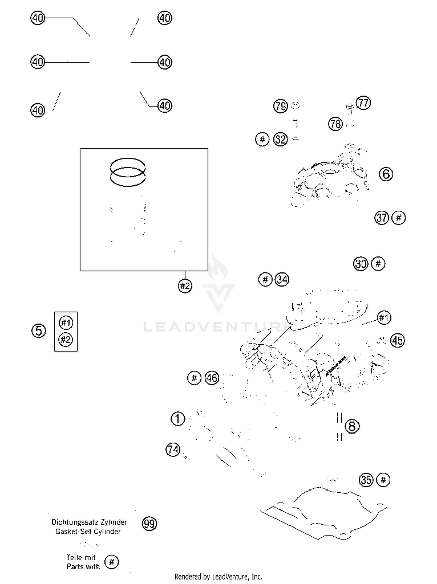 Cylinder, Cylinder Head