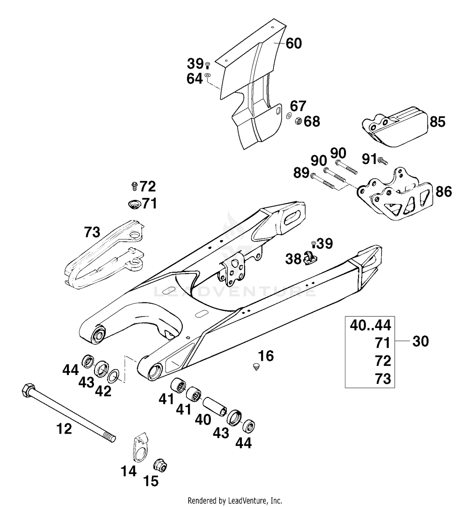 Swingarm, Chain Guard