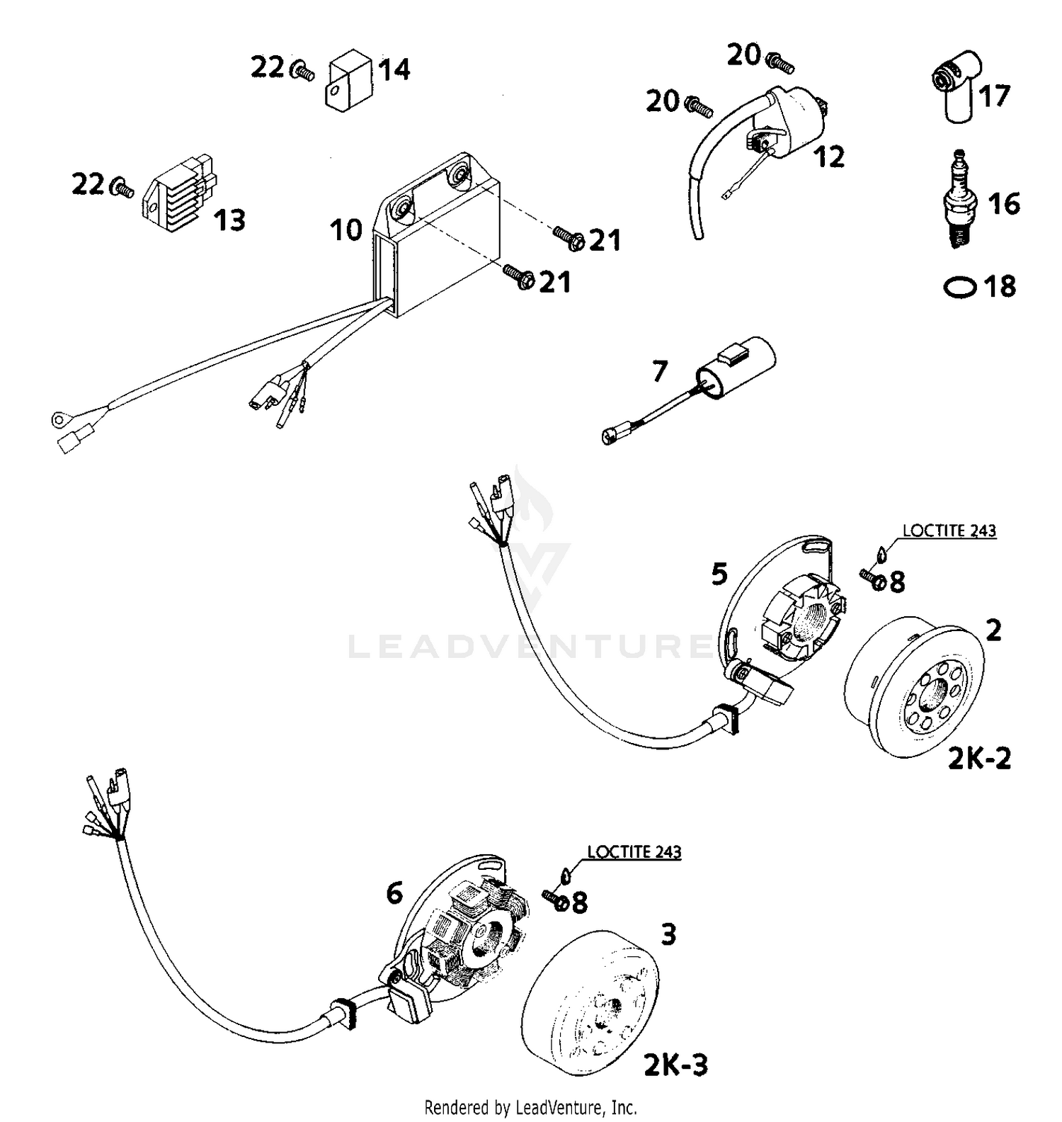 Ignition System Kokusan 250/300/380