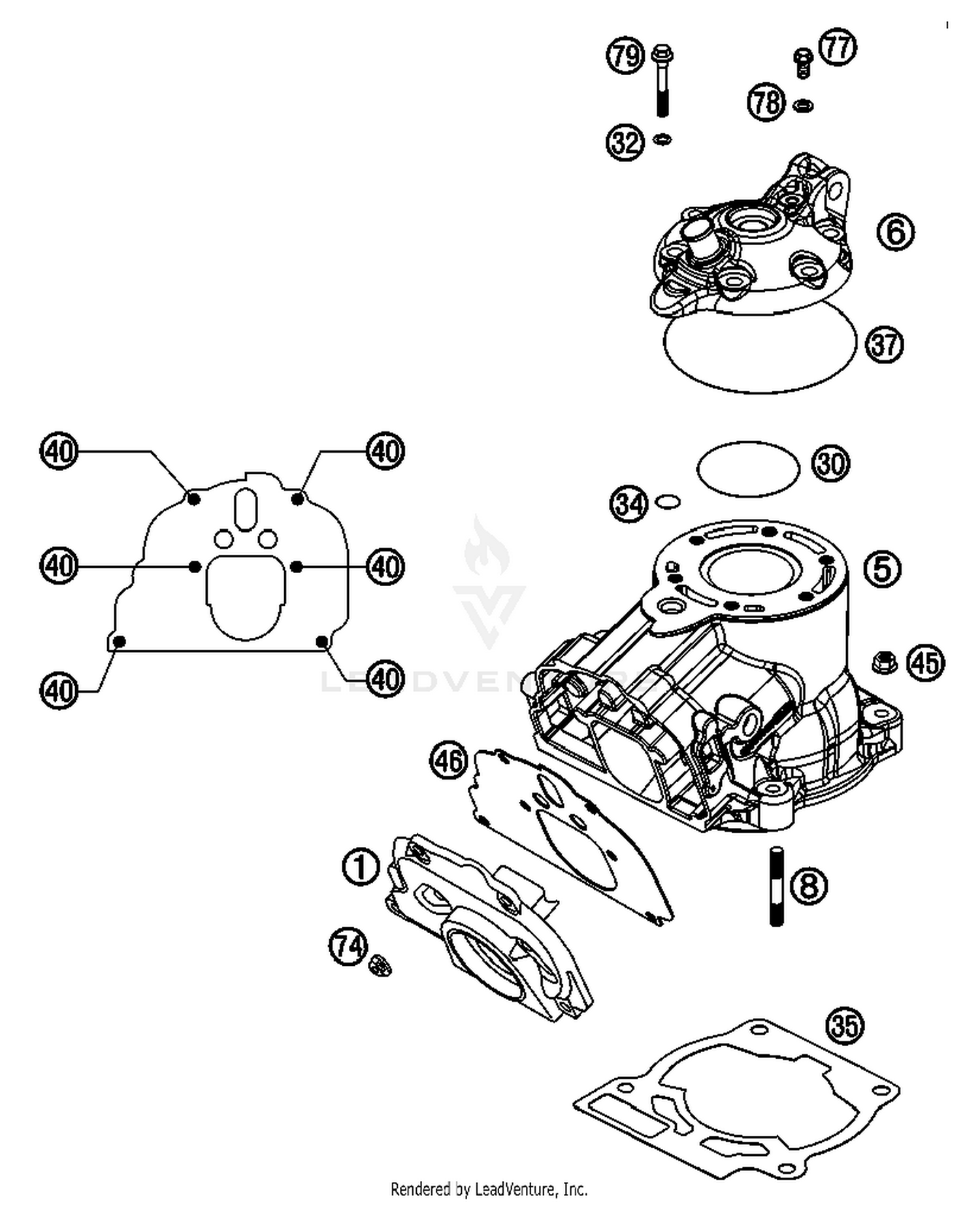Cylinder, Cylinder Head