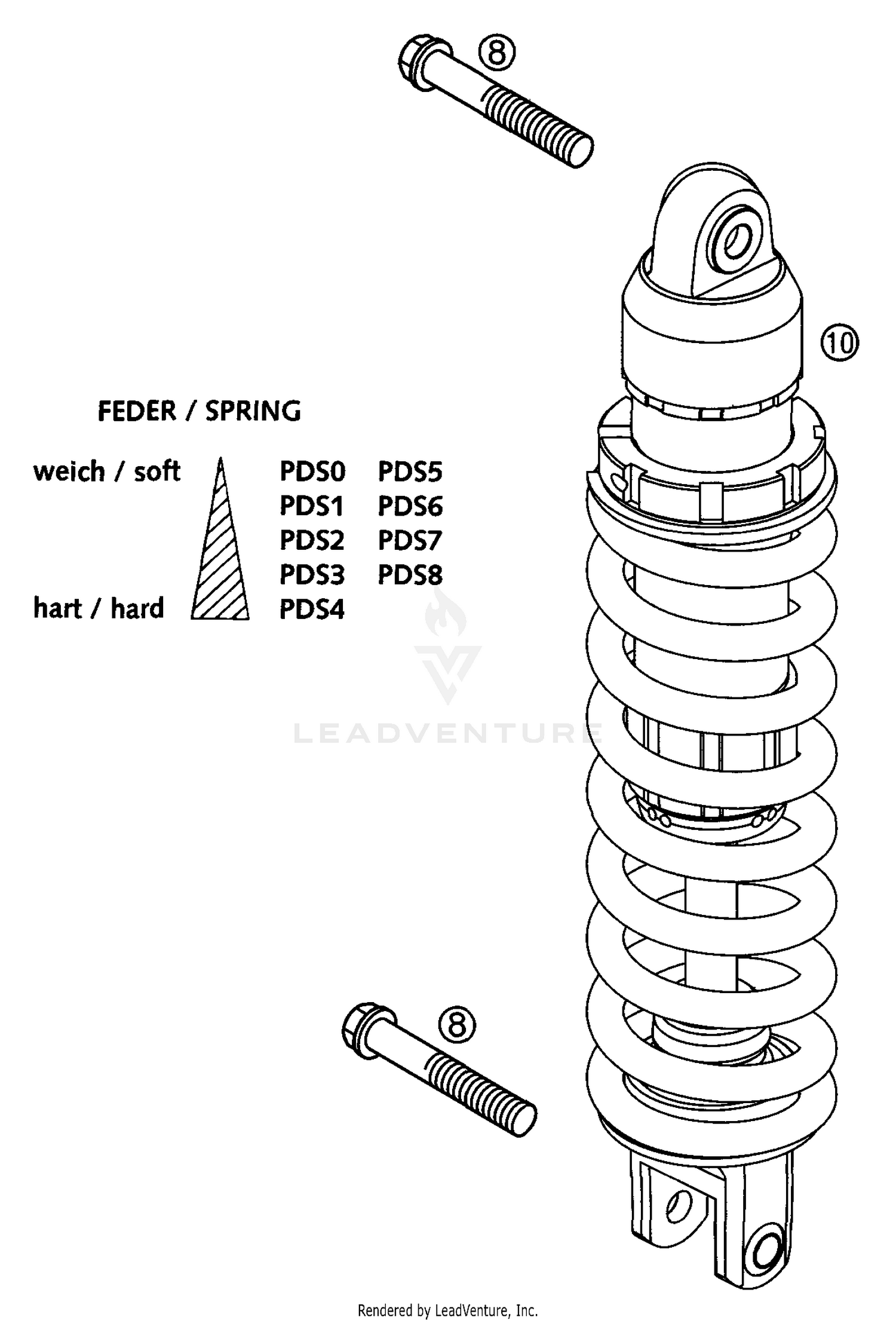 Shock Absorber WP PDS