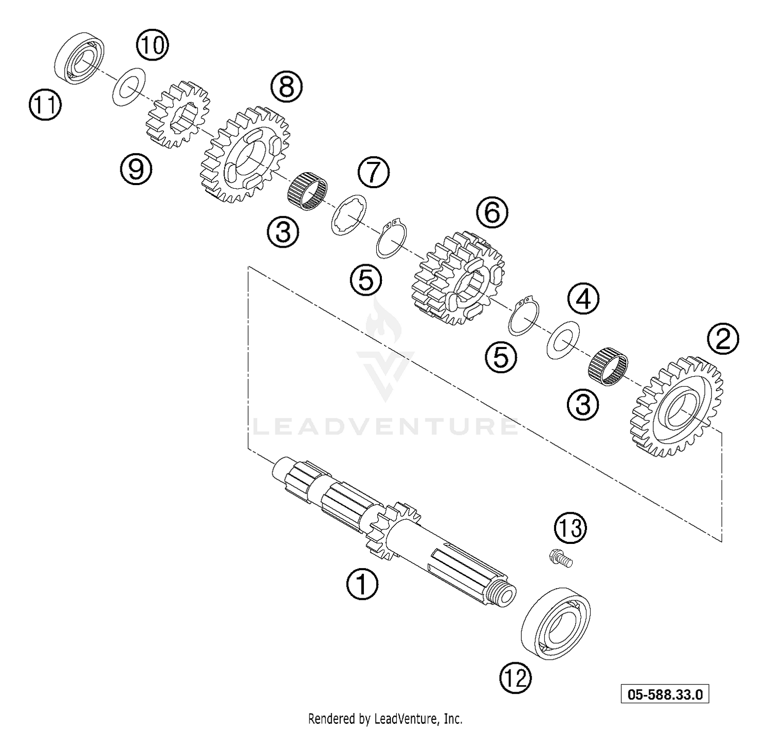 Transmission I - Main Shaft