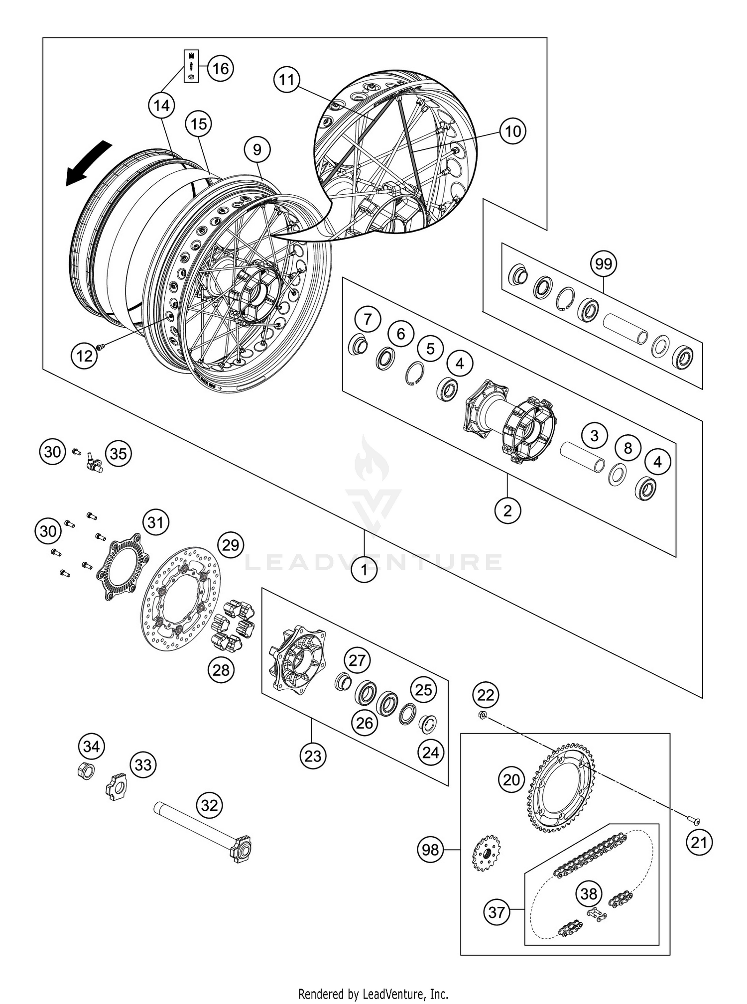 REAR WHEEL
