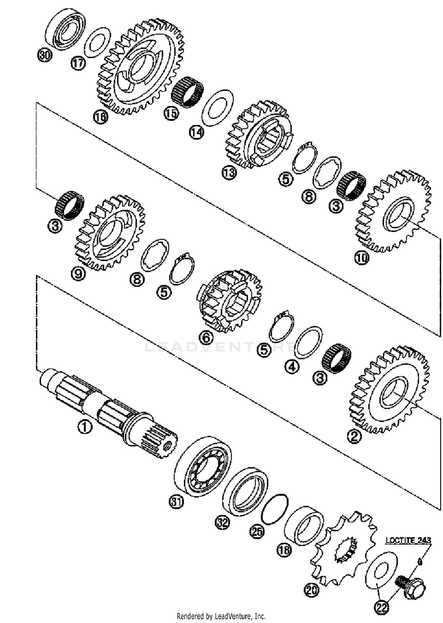 Transmission II - Countershaft