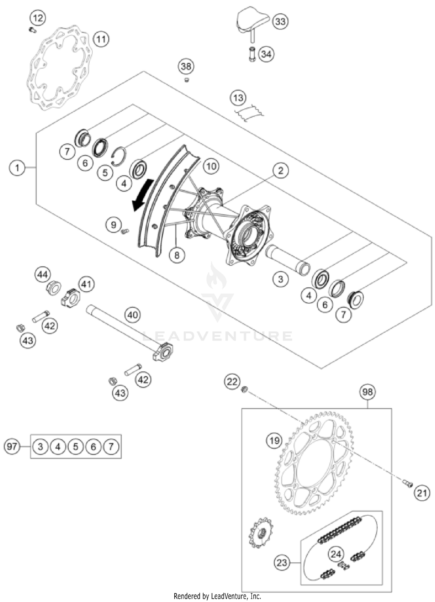 REAR WHEEL