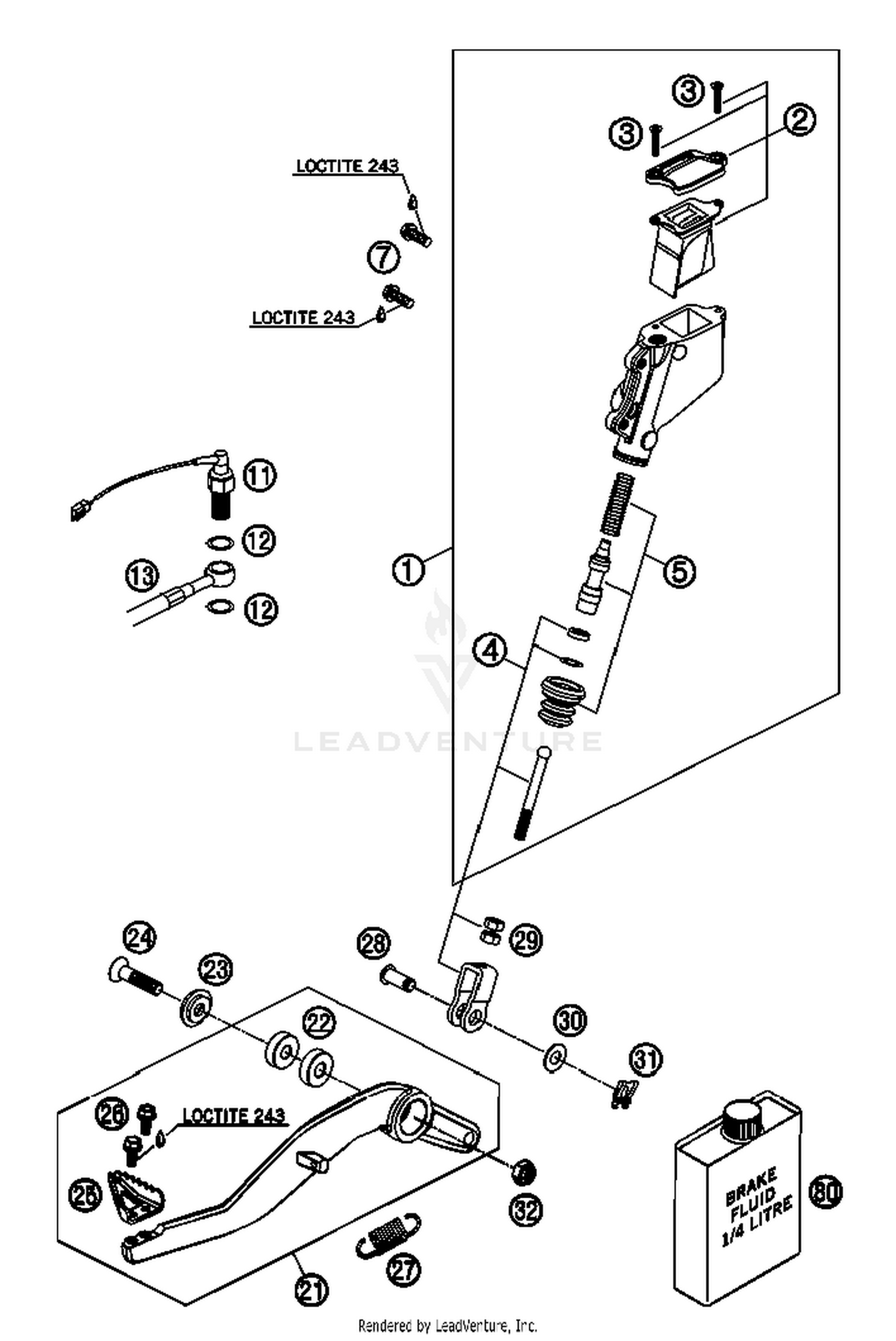Rear Brake Control