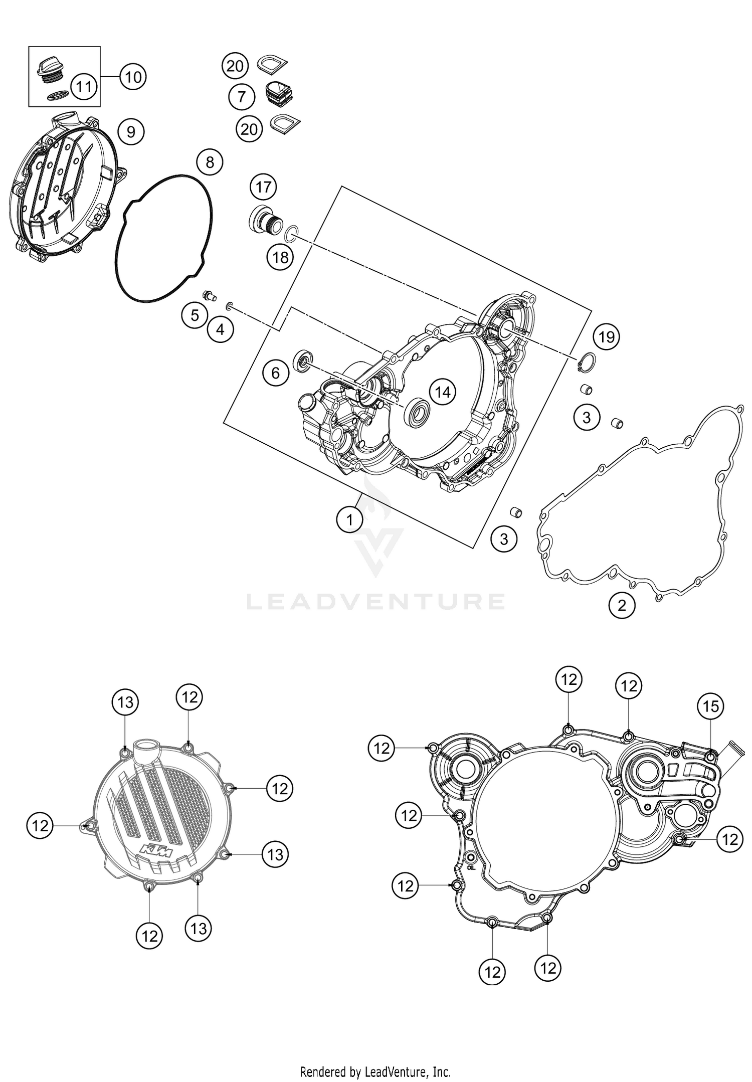 CLUTCH COVER