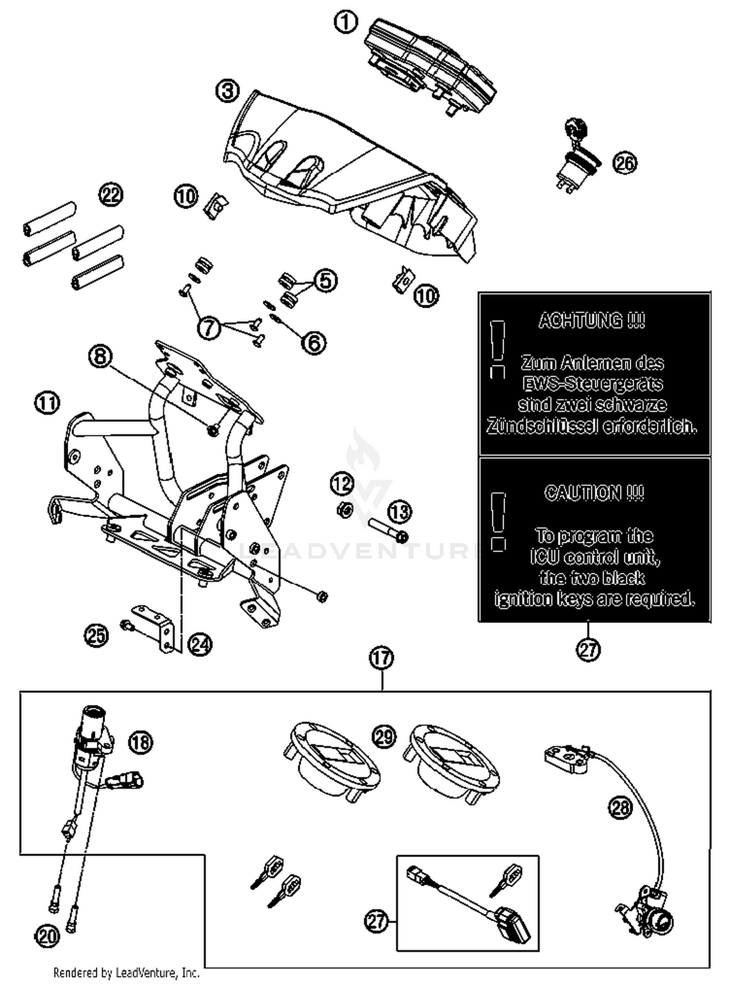 Instruments, Lock System