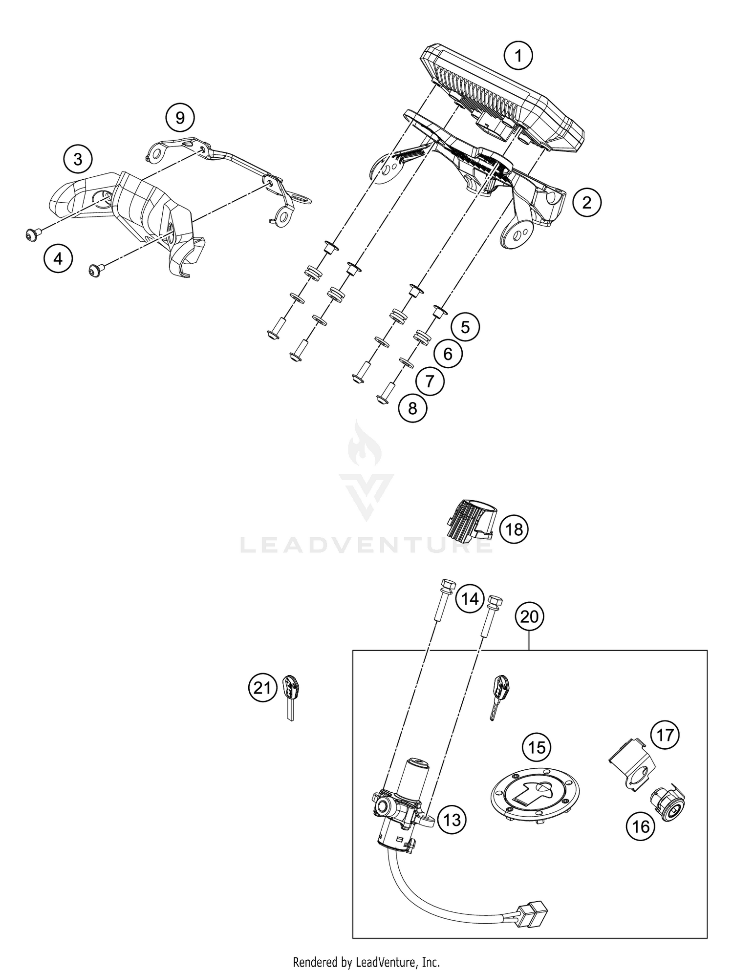 INSTRUMENTS / LOCK SYSTEM