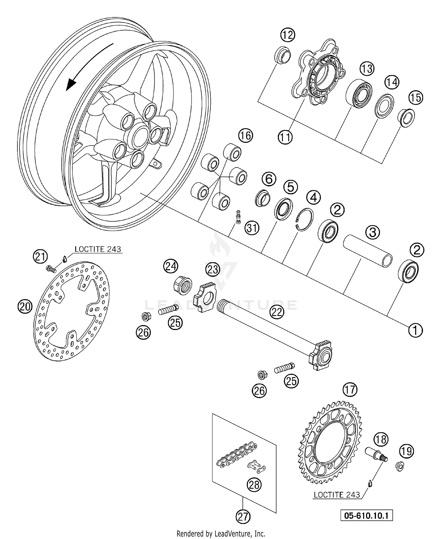 Rear Wheel
