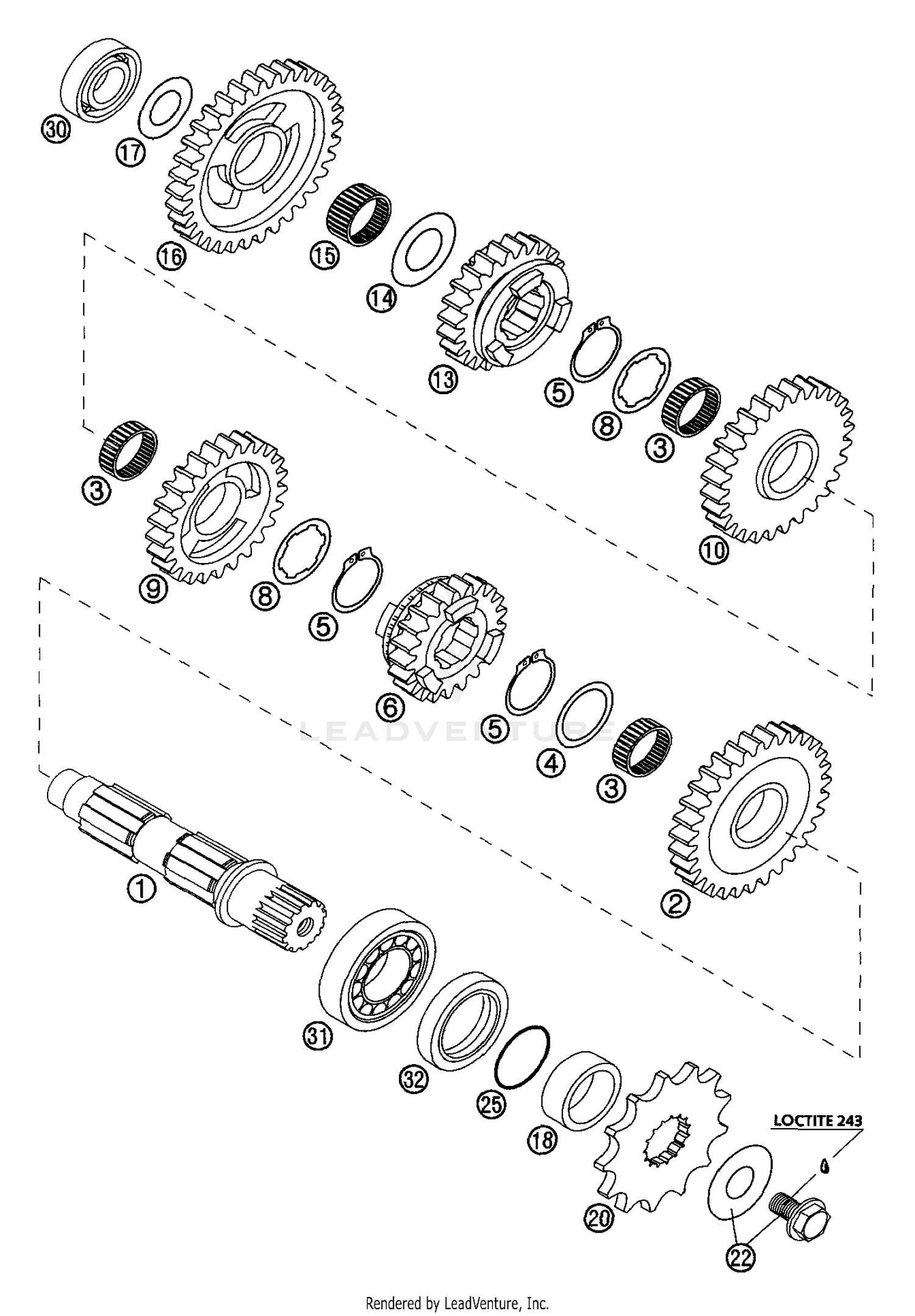 Transmission II - Countershaft