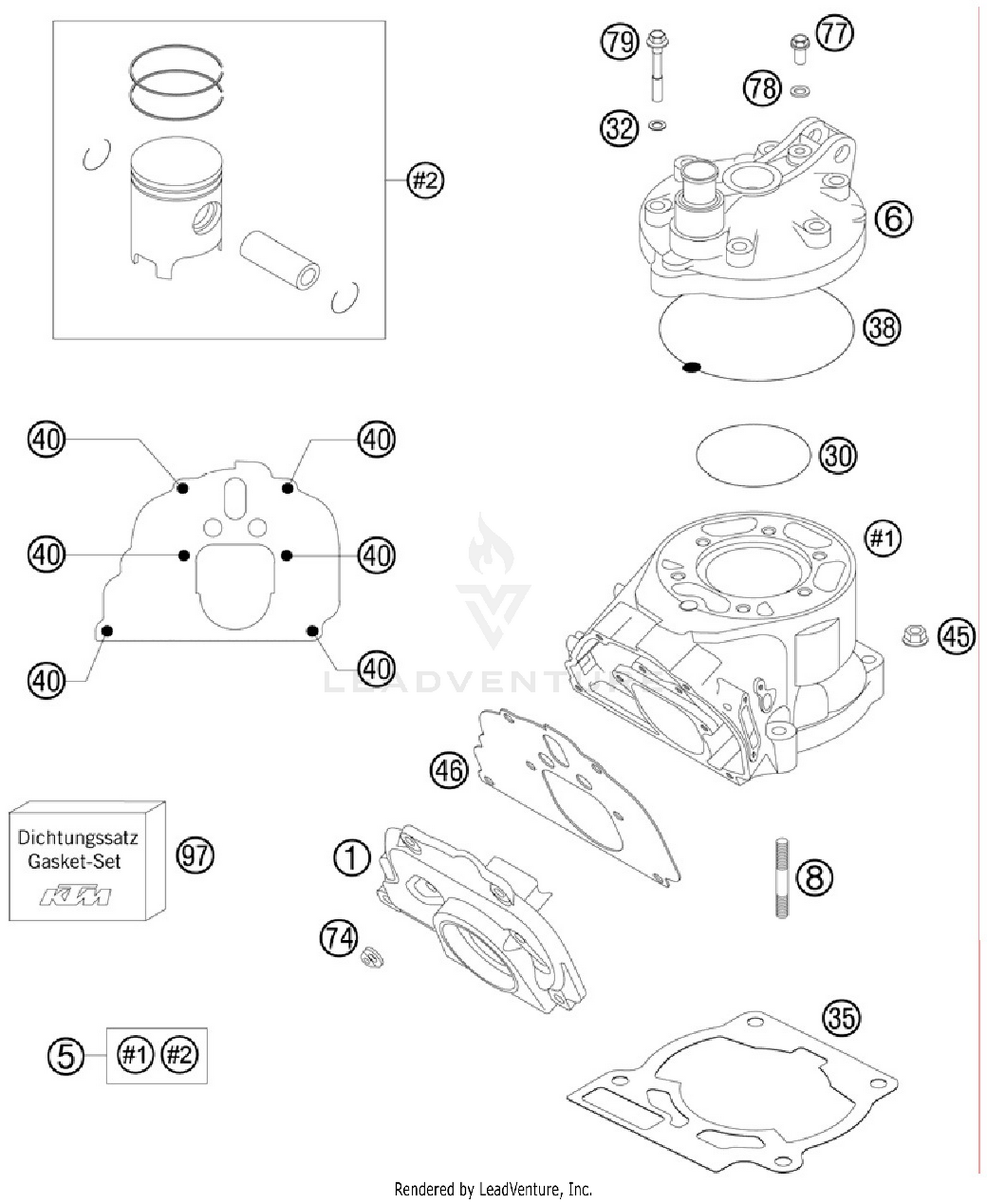 Cylinder, Cylinder Head