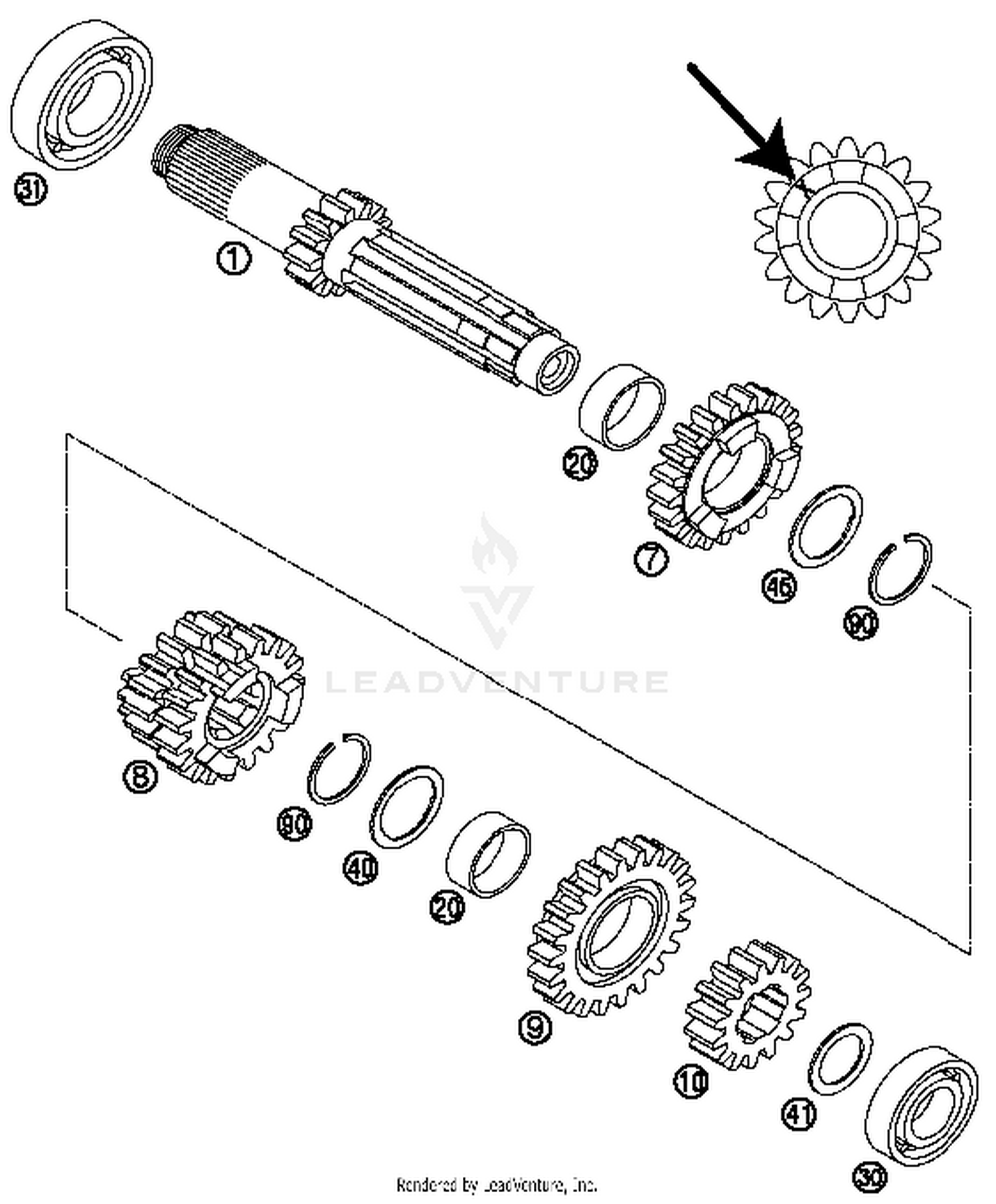 Transmission I - Main Shaft