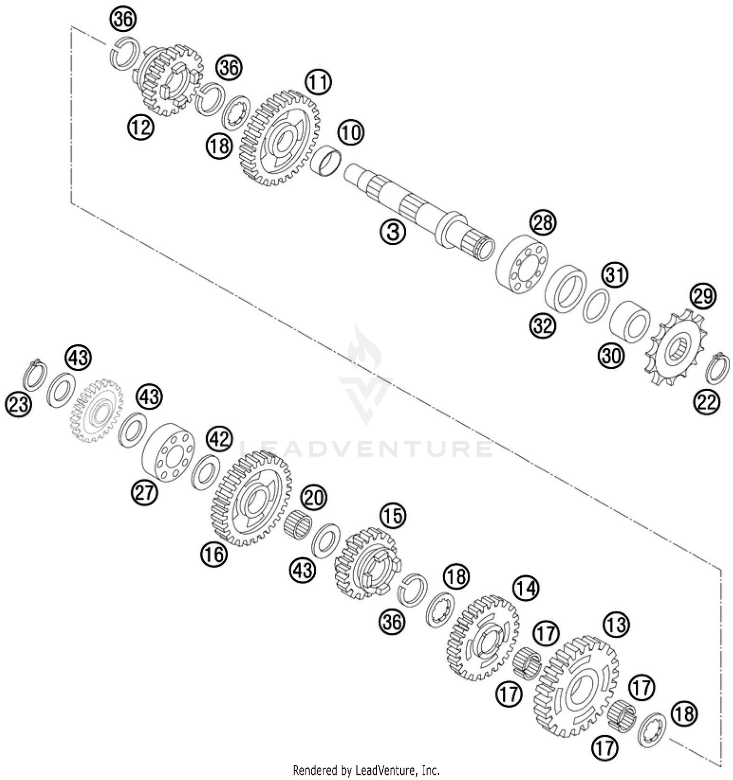 Transmission Ii - Countershaft