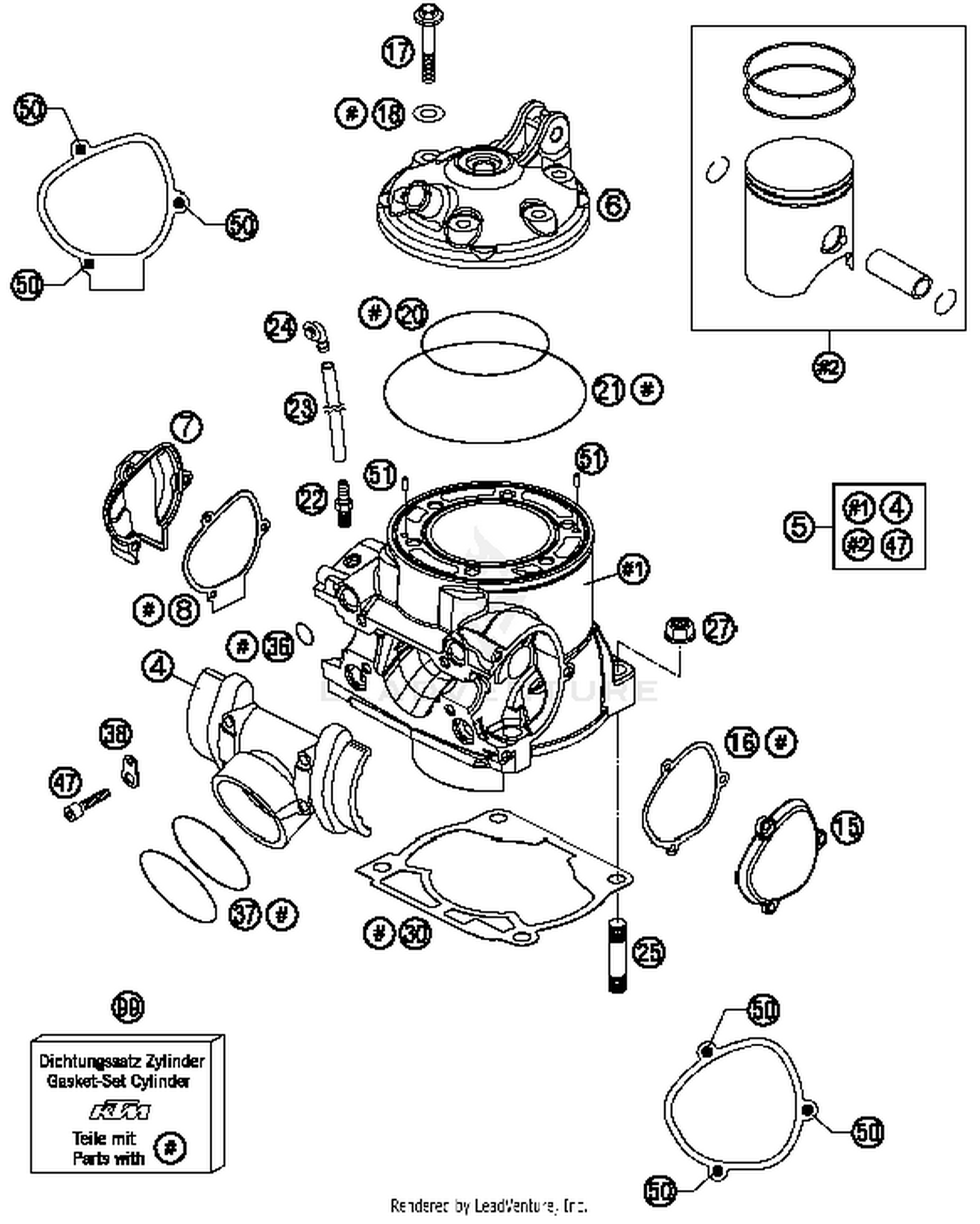 Cylinder, Cylinder Head