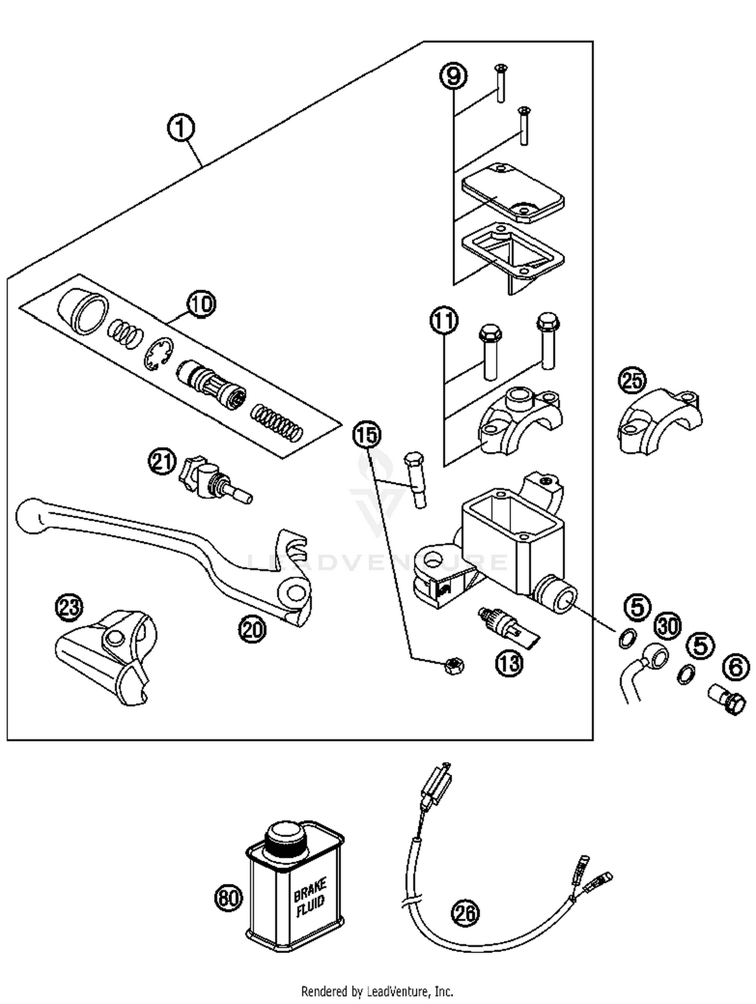 Hand Brake Cylinder