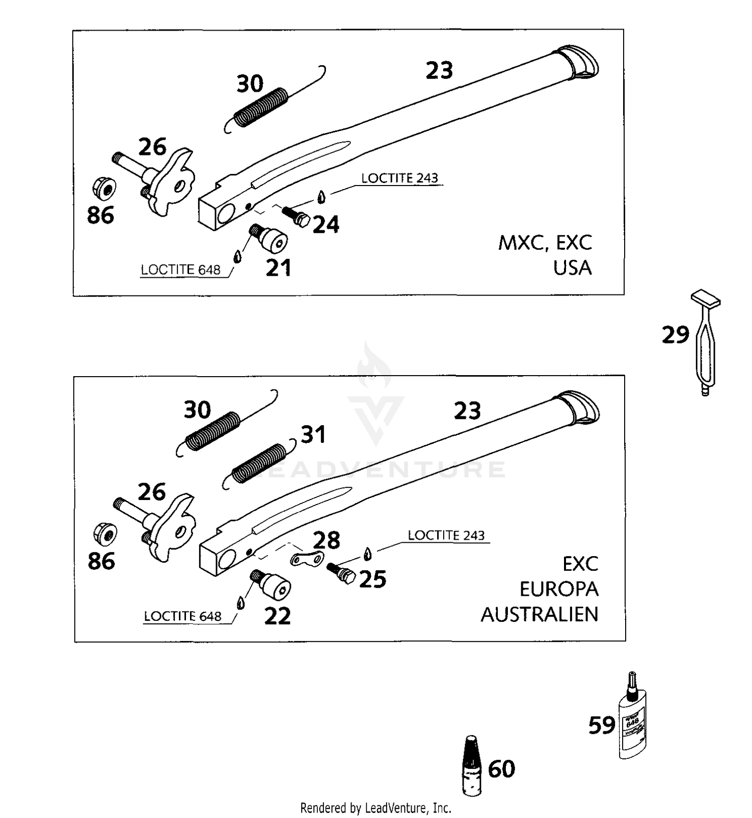 Side And Centerstand