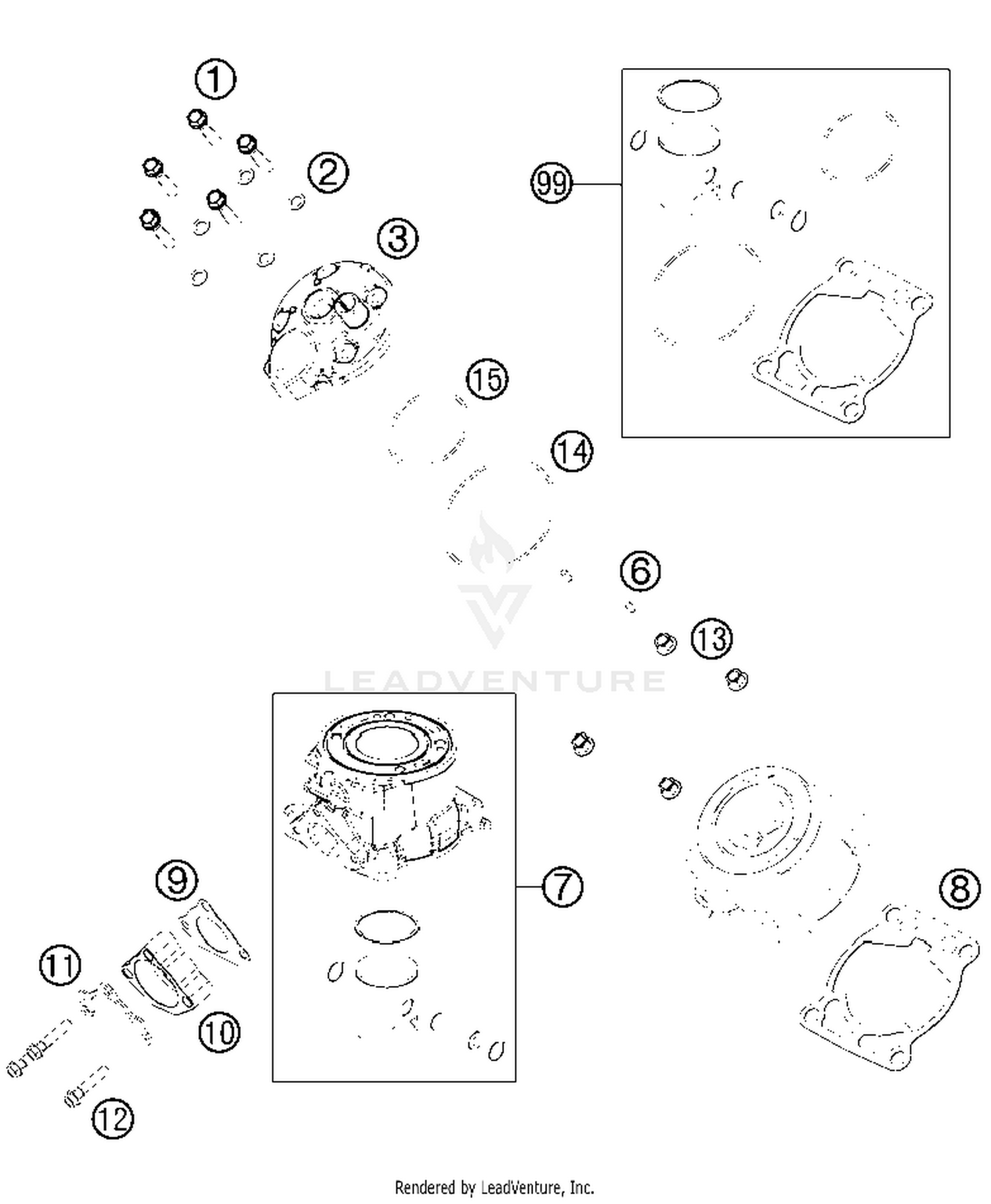 Cylinder, Cylinderhead