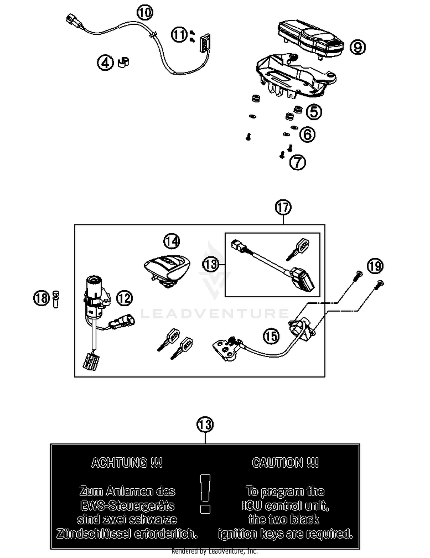 Instruments, Lock System