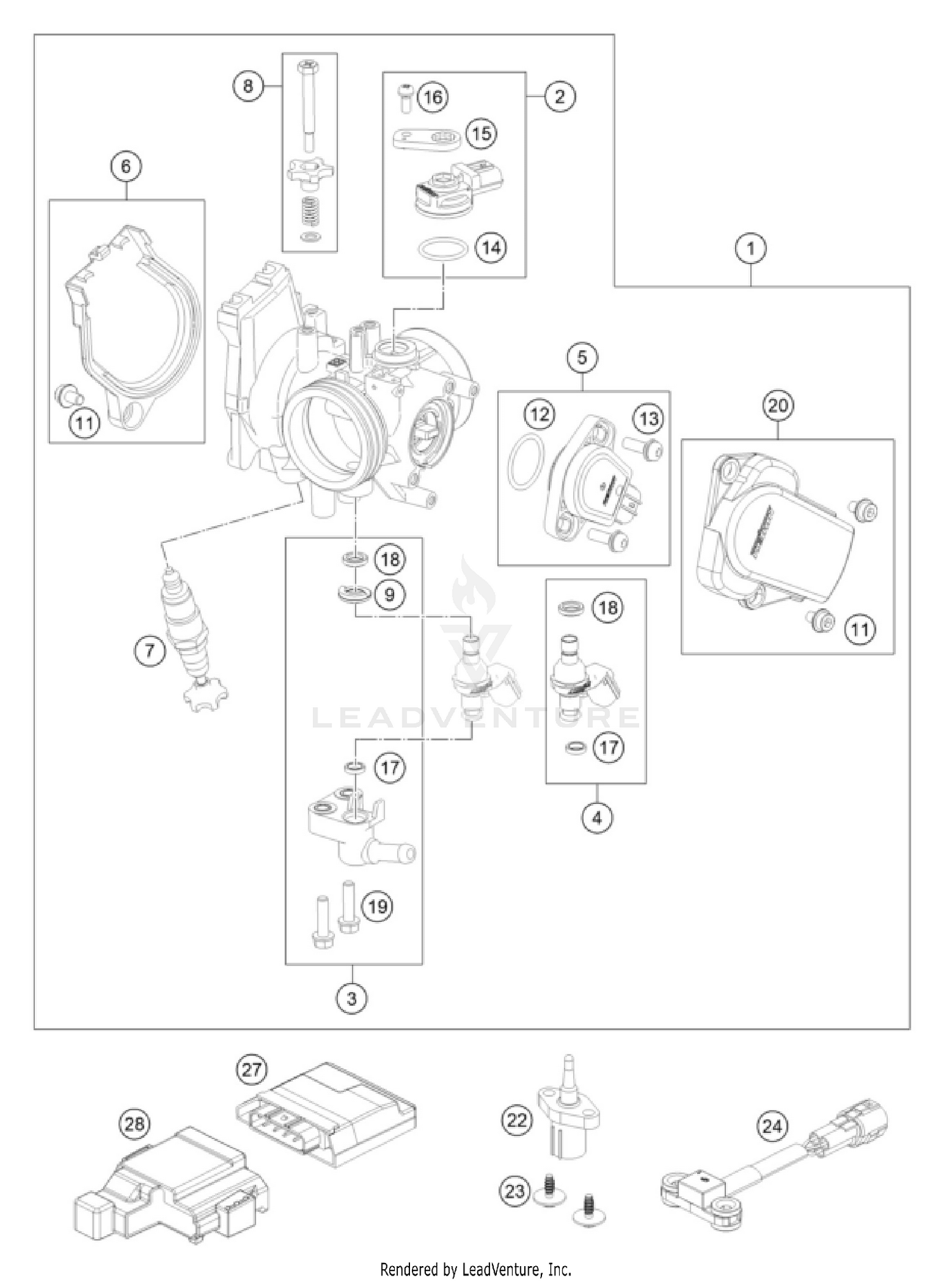 DROSSELKLAPPEN- / DREHWALZENKÖRPER