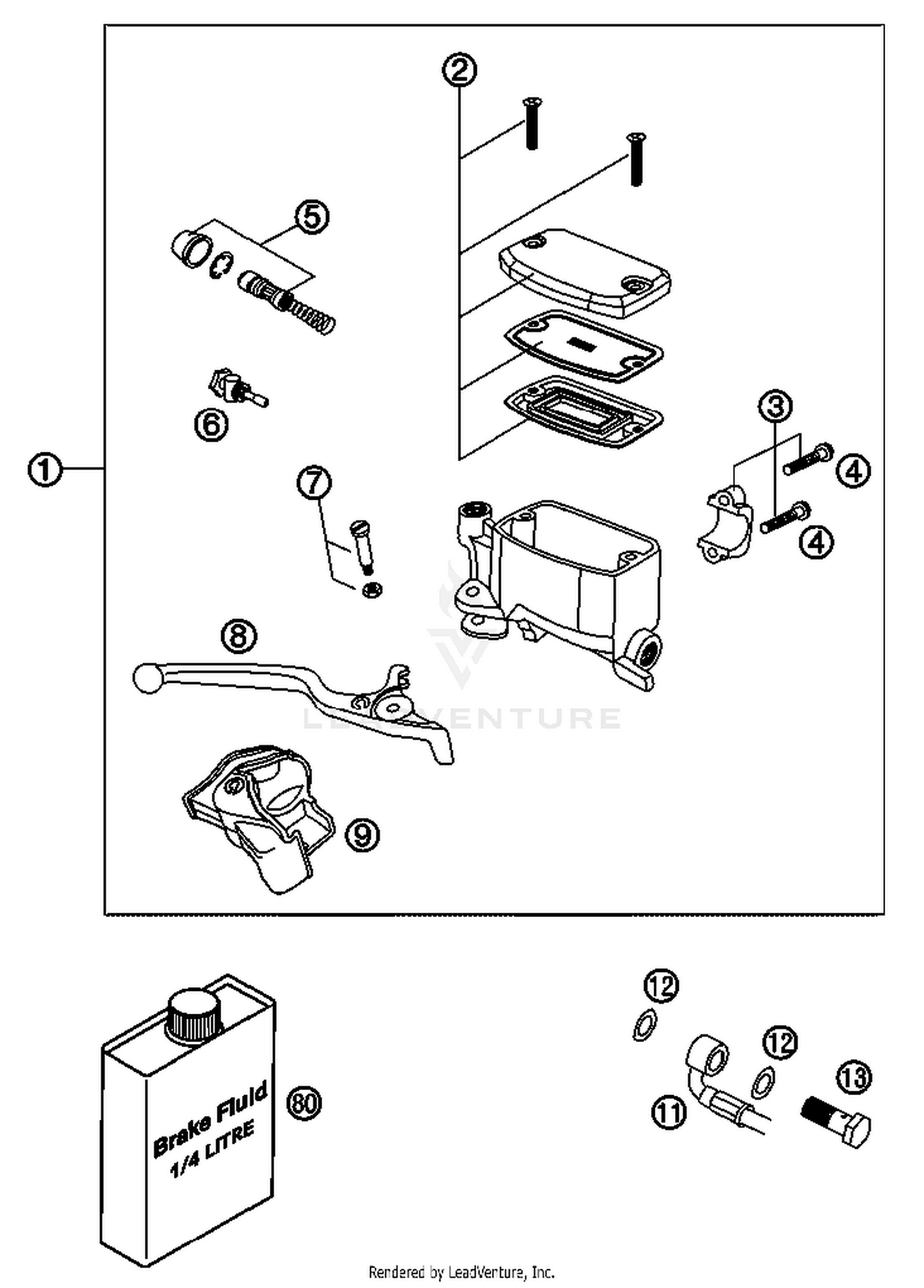 Hand Brake Cylinder