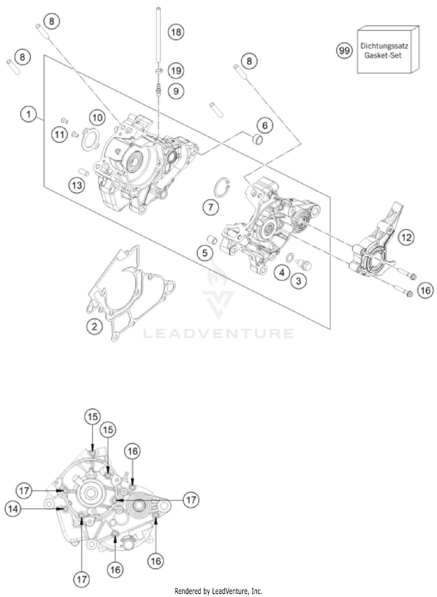 ENGINE CASE