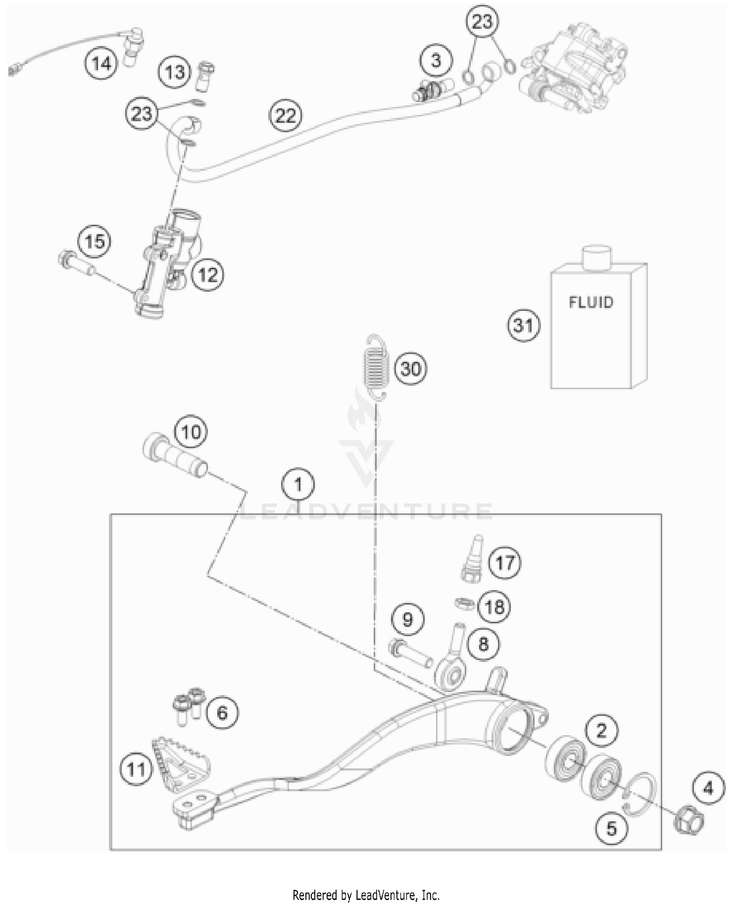 REAR BRAKE CONTROL