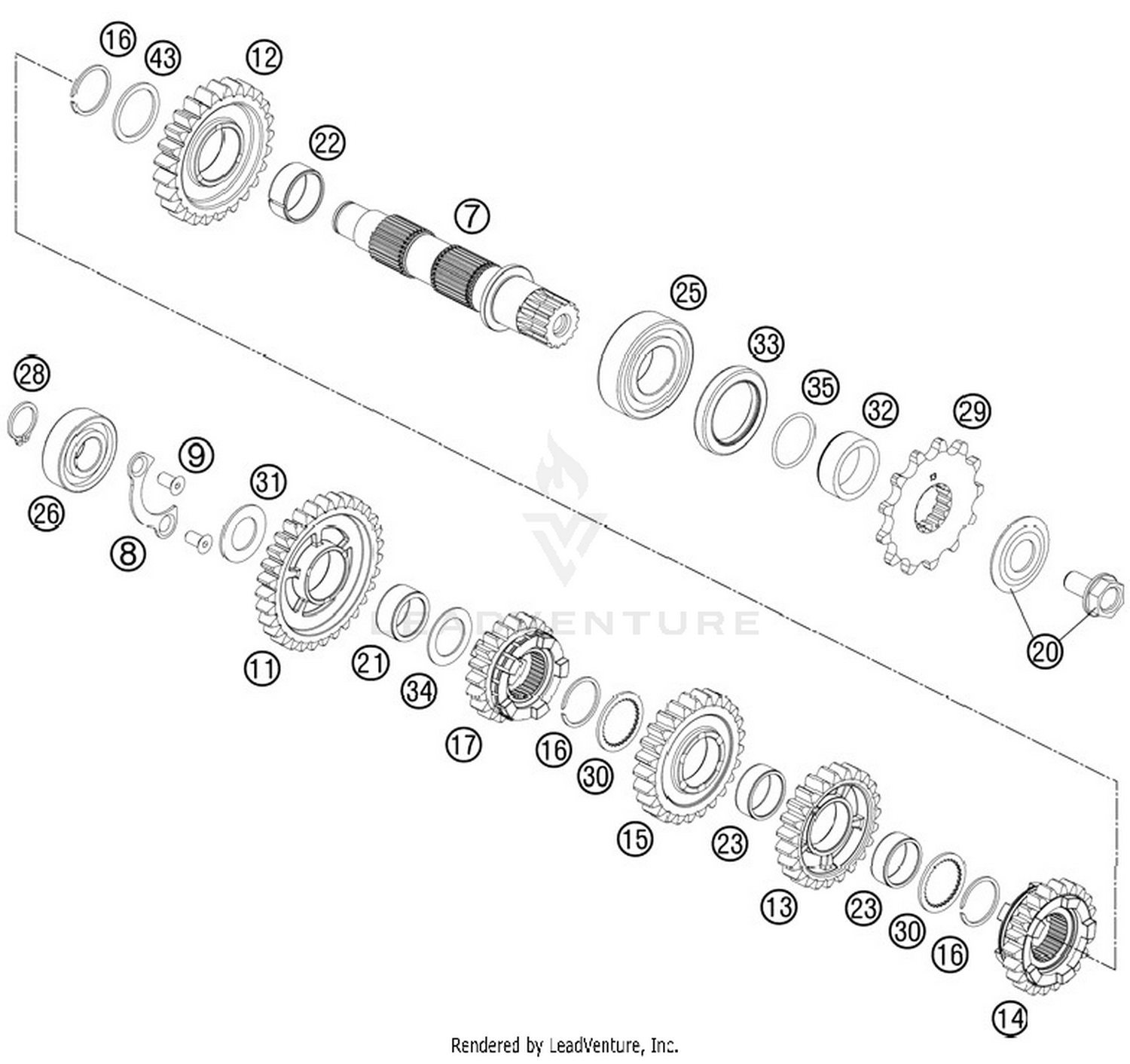 Transmission II - Countershaft