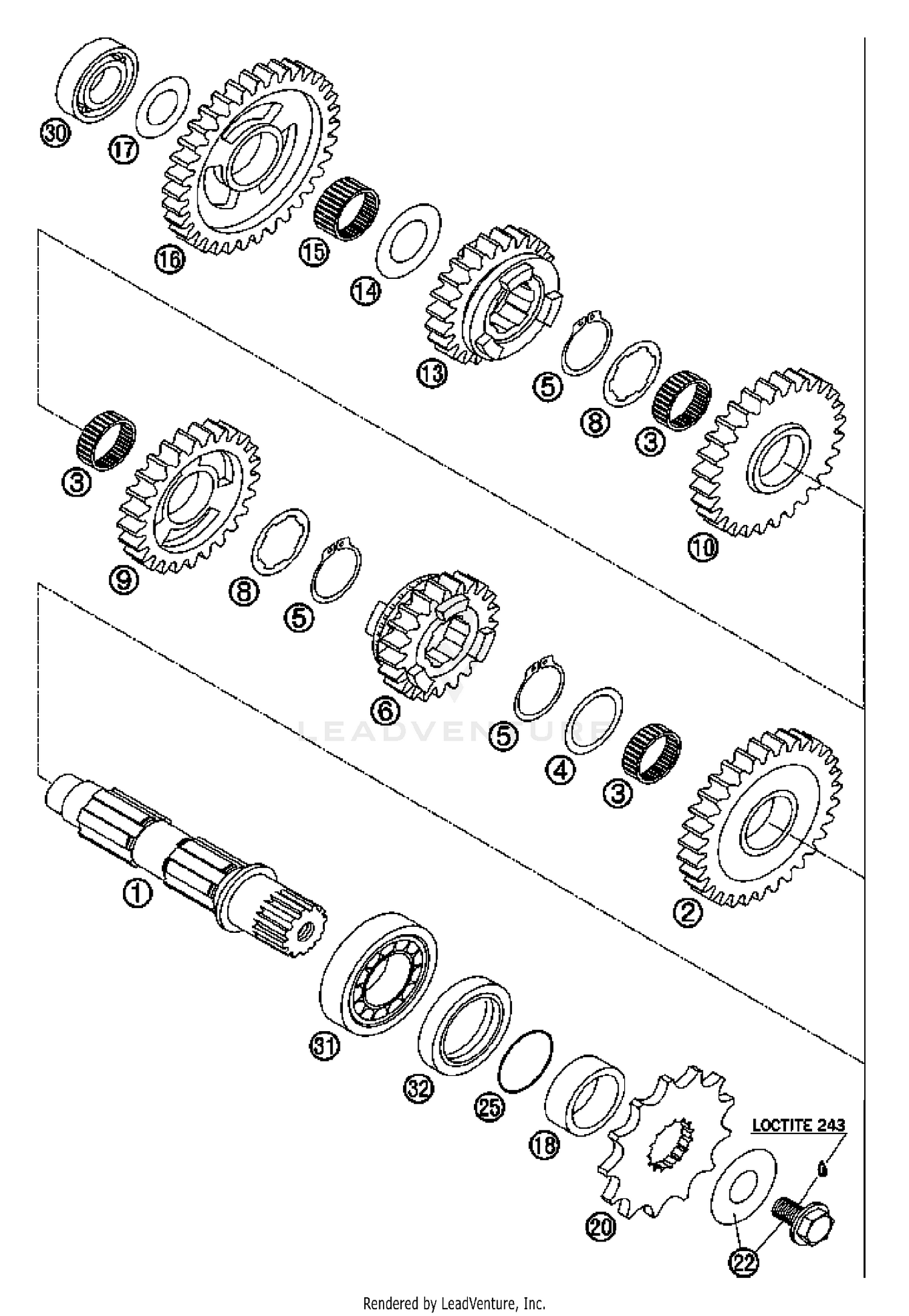 Transmission II - Countershaft