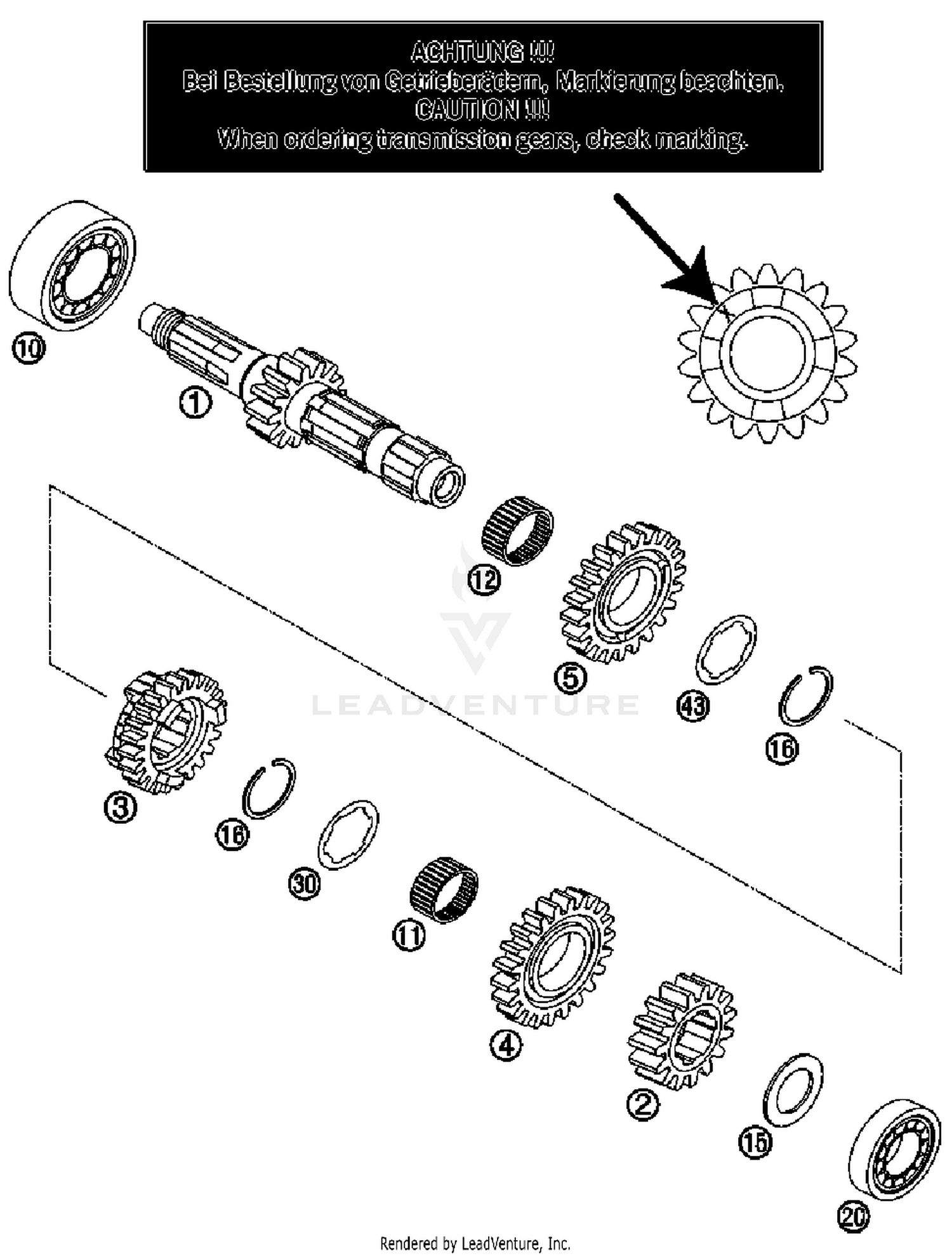 Transmission I - Main Shaft