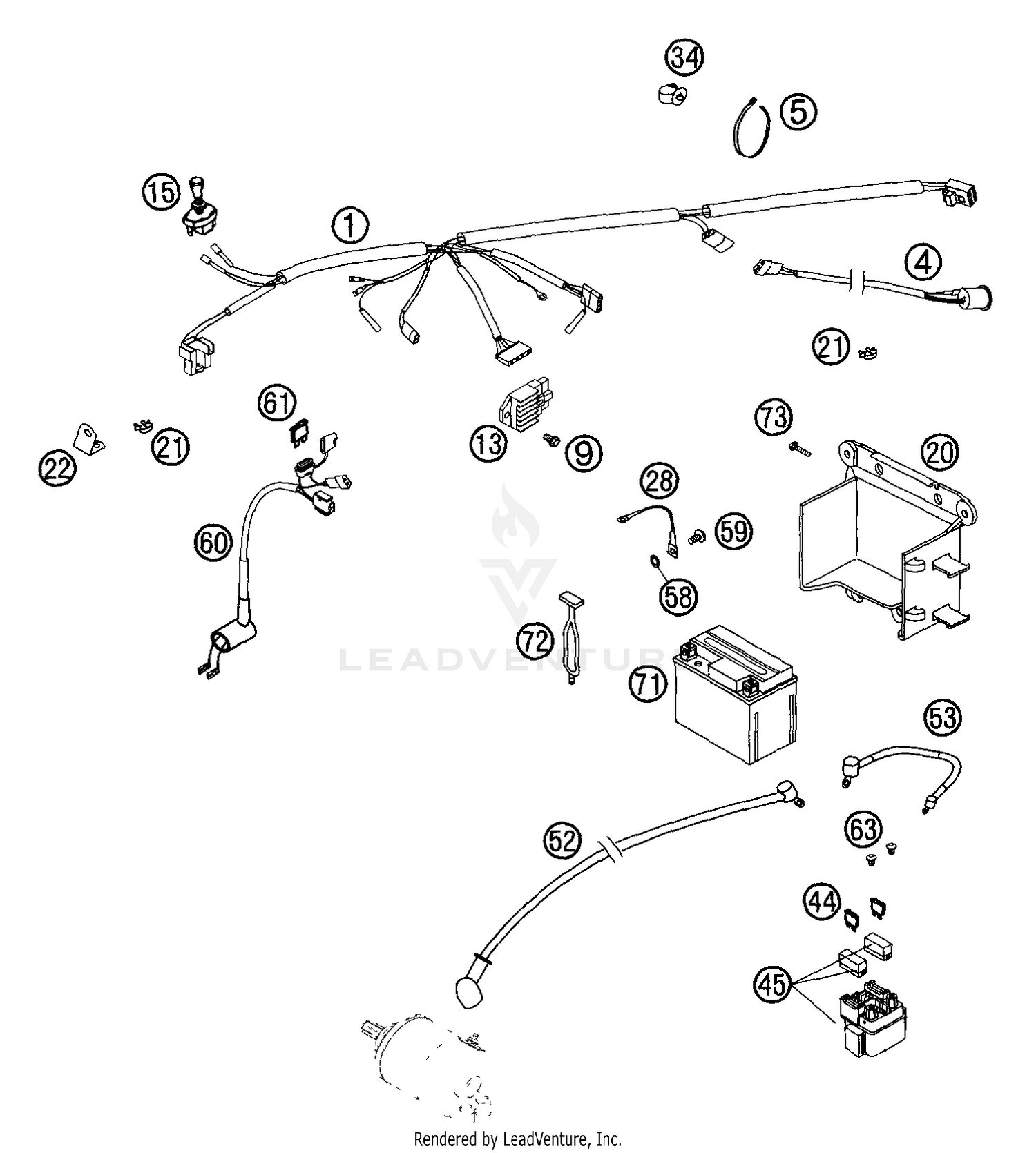 Wiring Harness (USA)