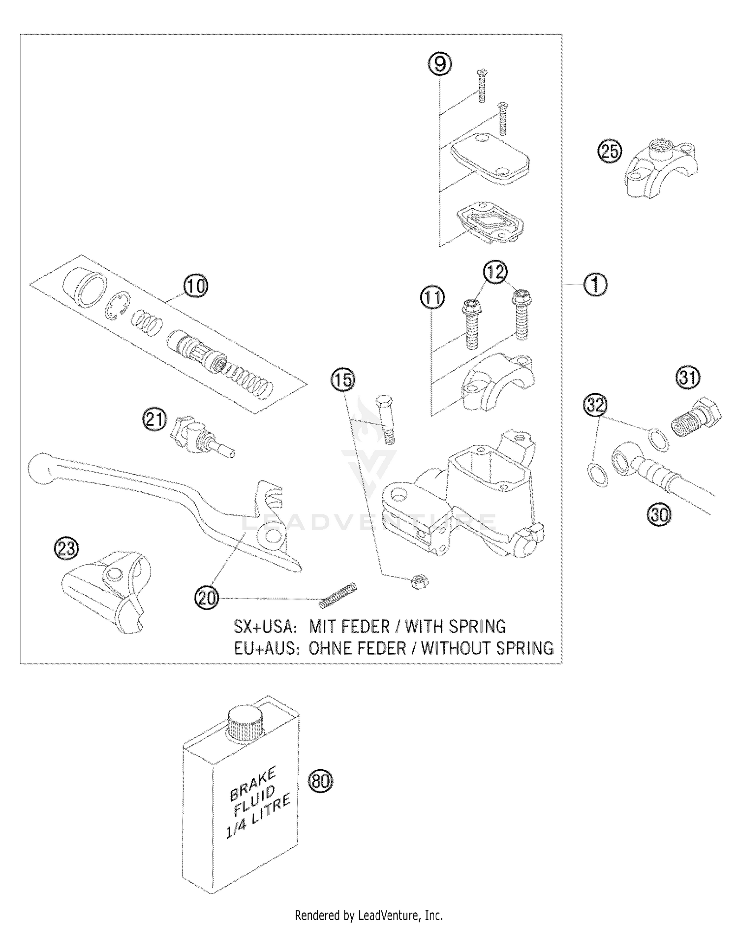 Hand Brake Cylinder