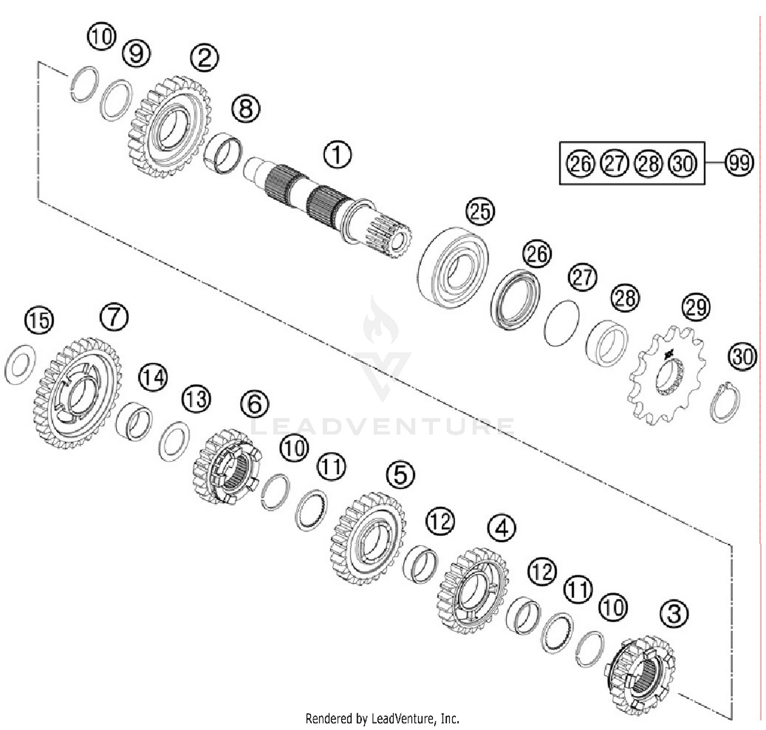 Transmission II - Countershaft