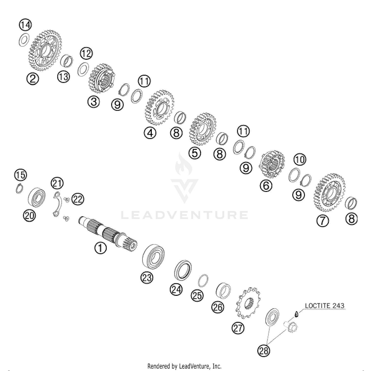 Transmission II - Countershaft