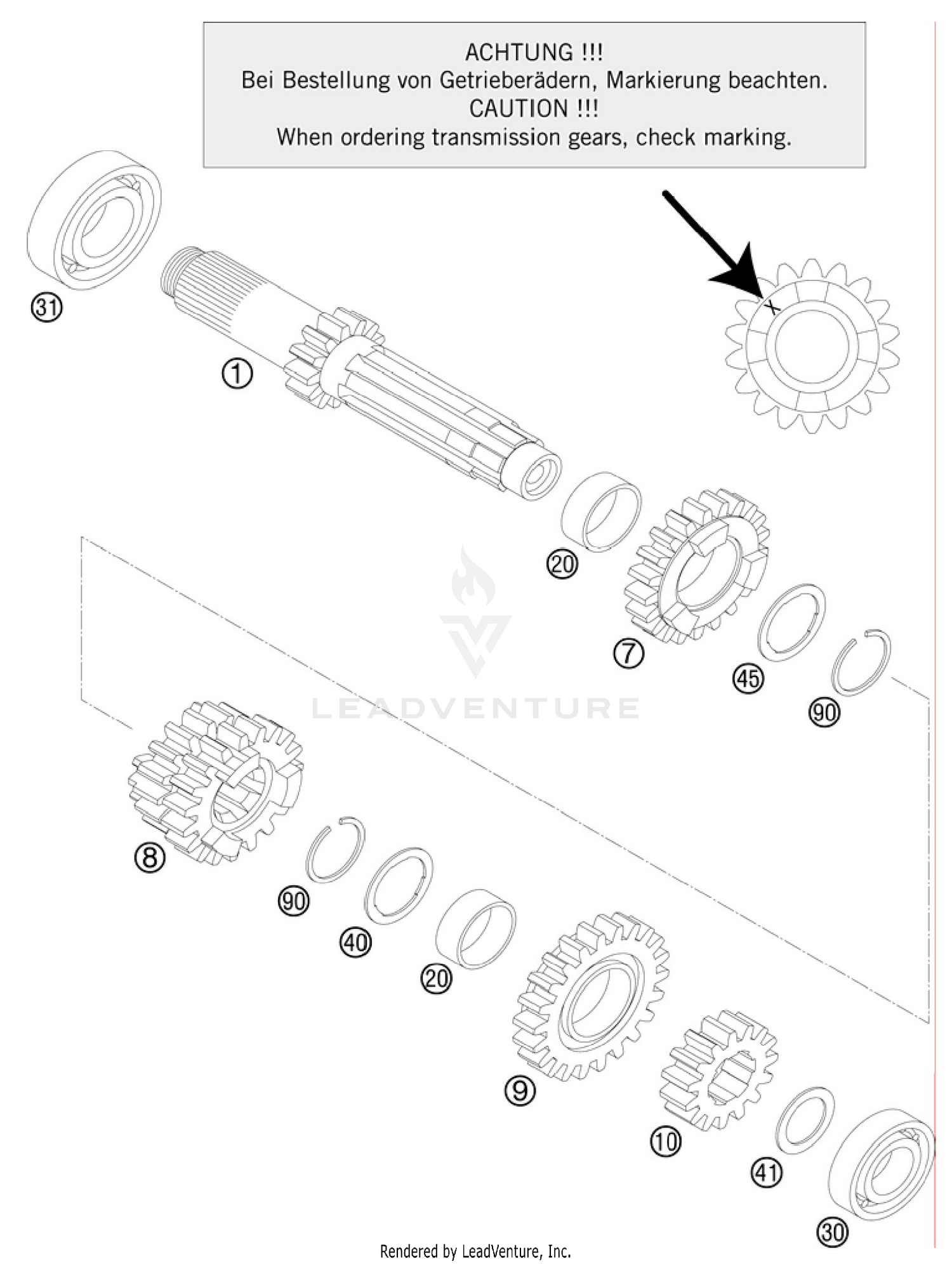Transmission I - Main Shaft