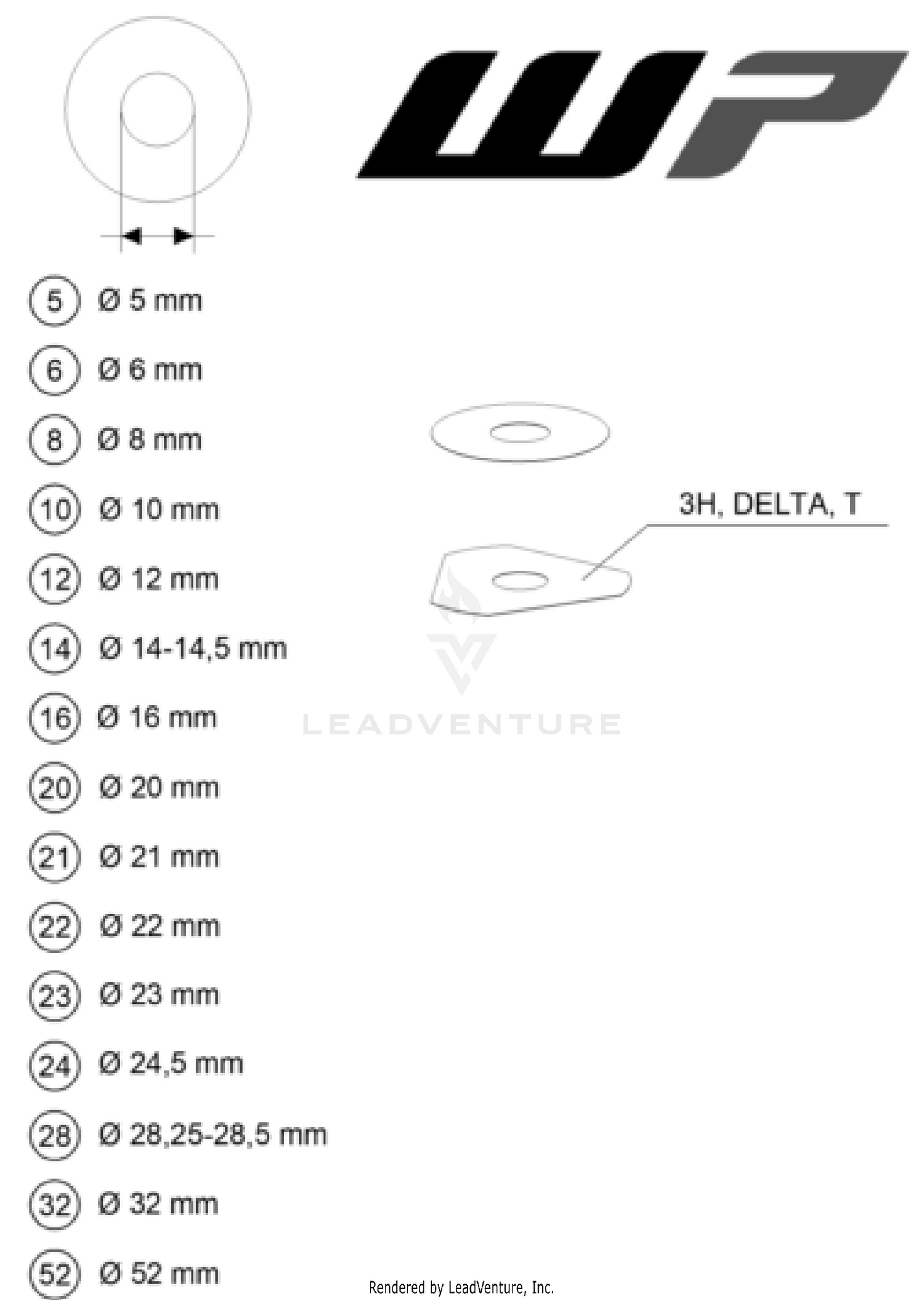 WP SHIMS FOR SETTING