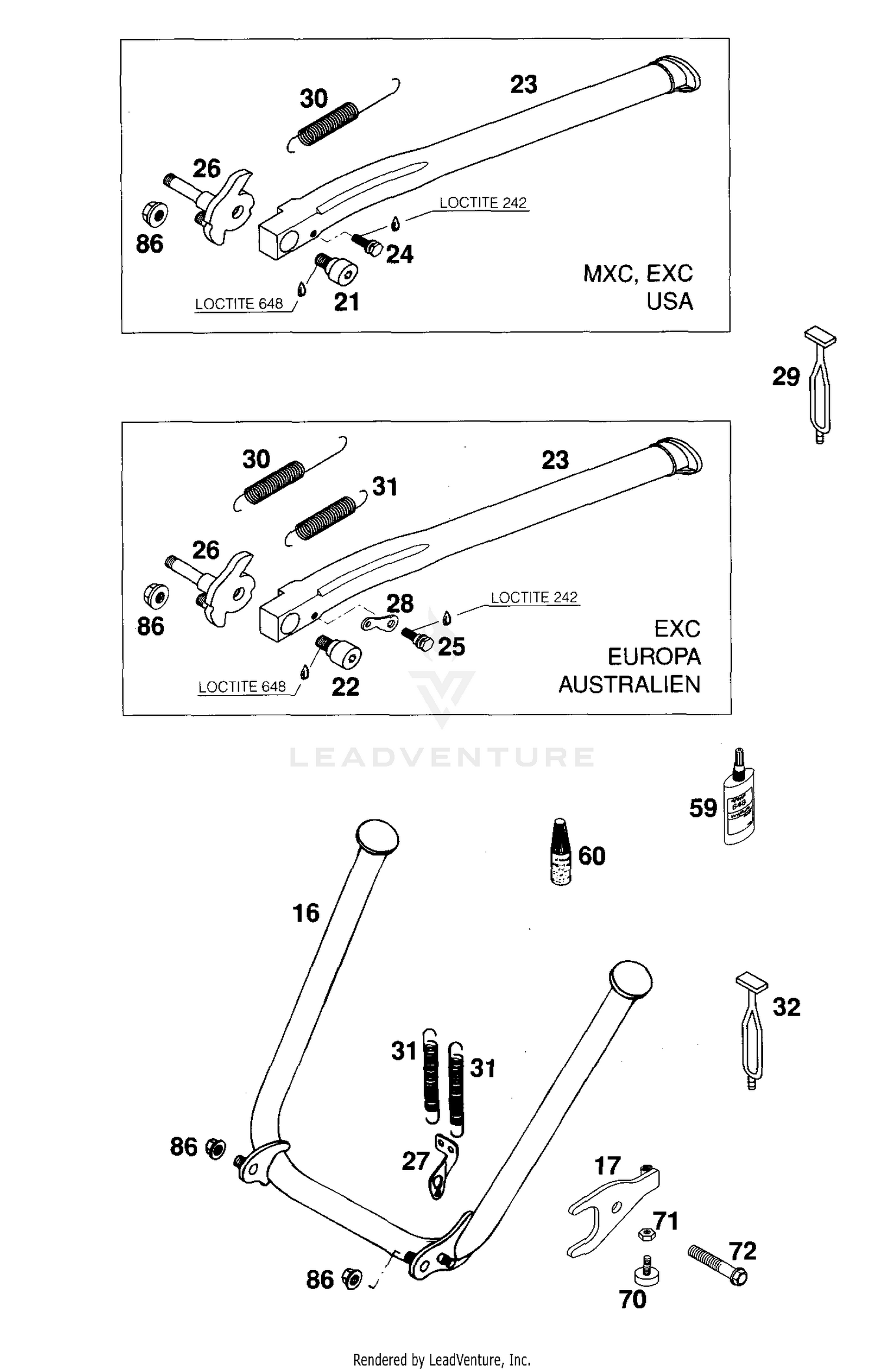 Side- And Centerstand