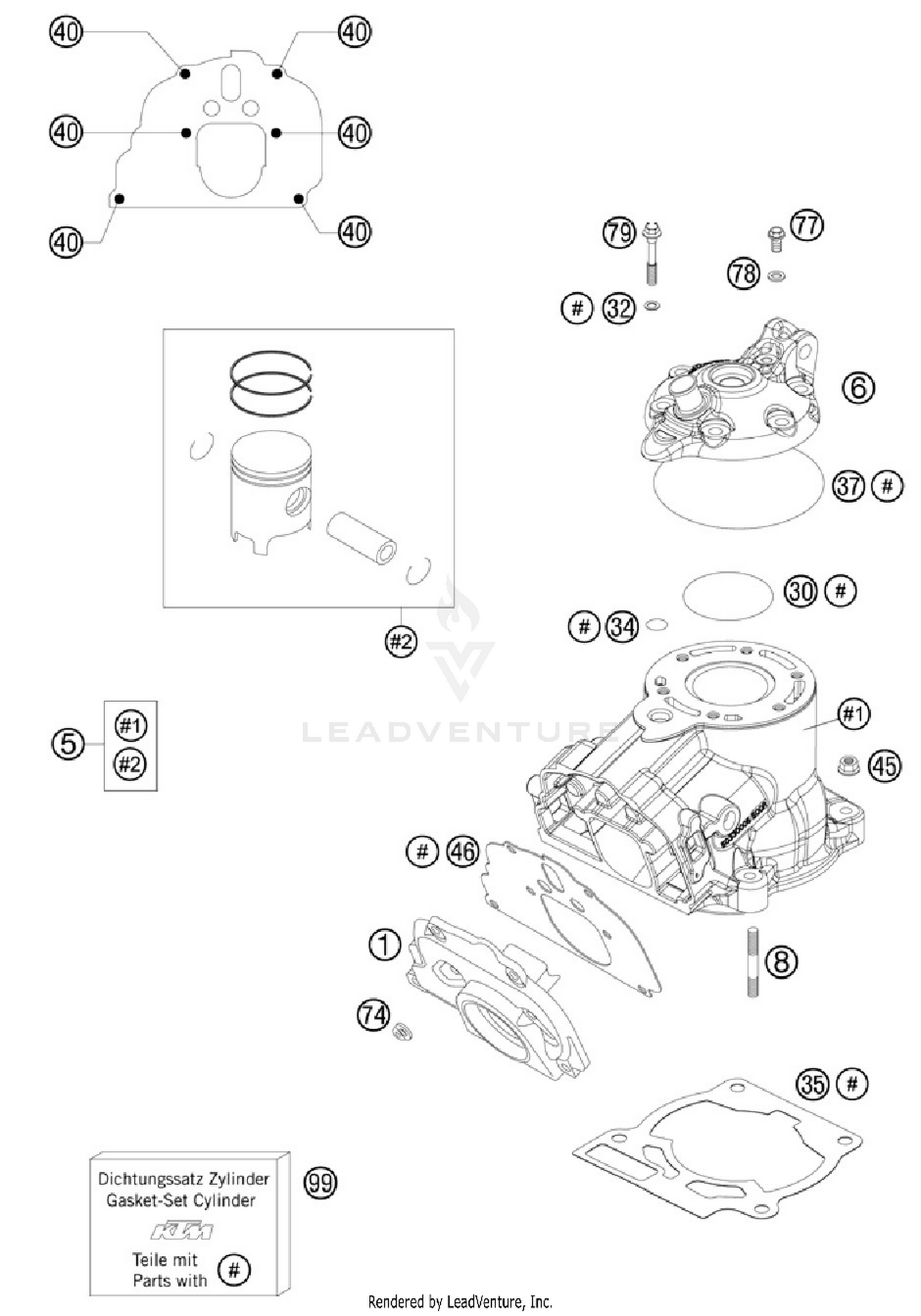 Cylinder, Cylinder Head
