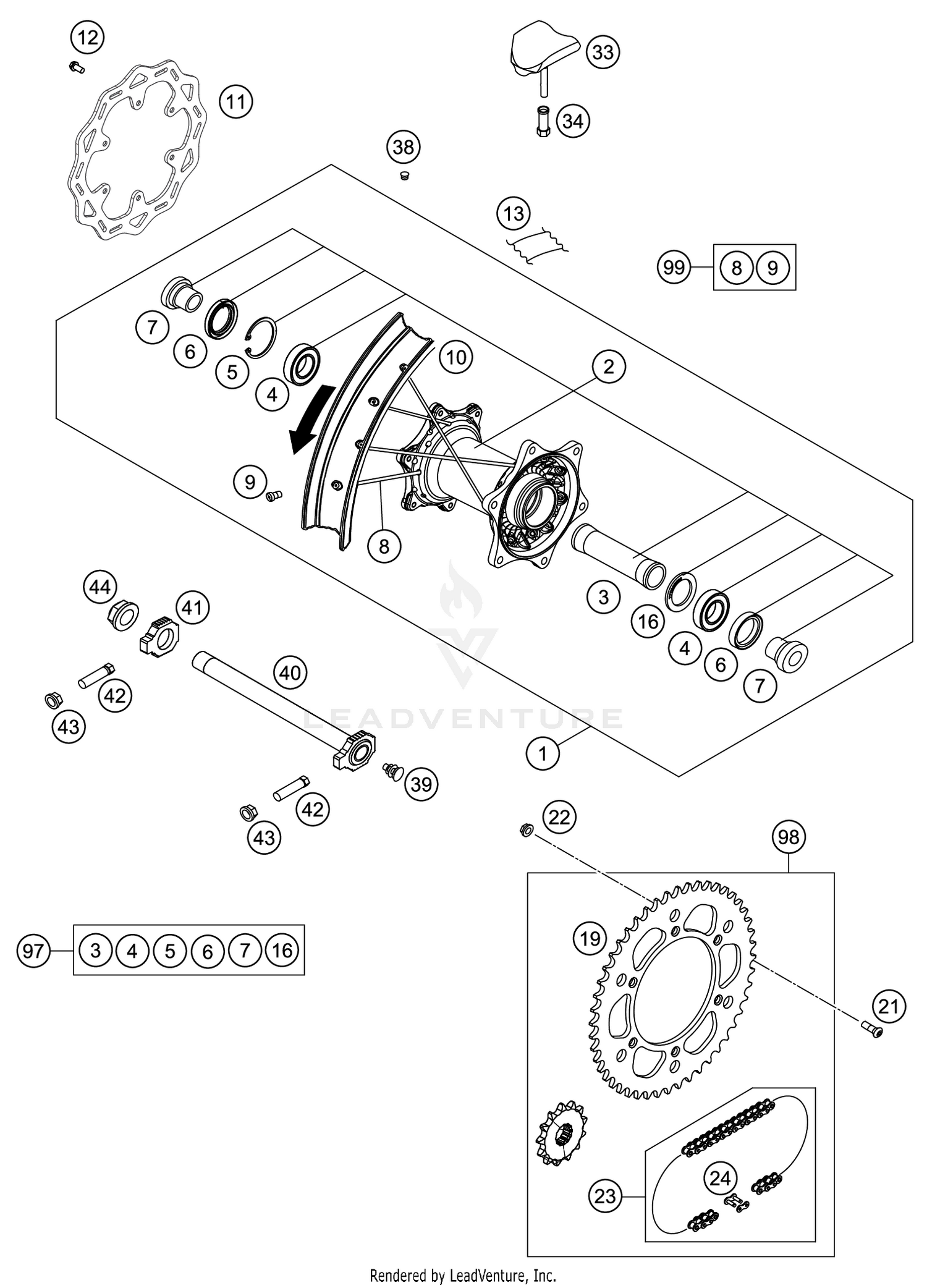 REAR WHEEL