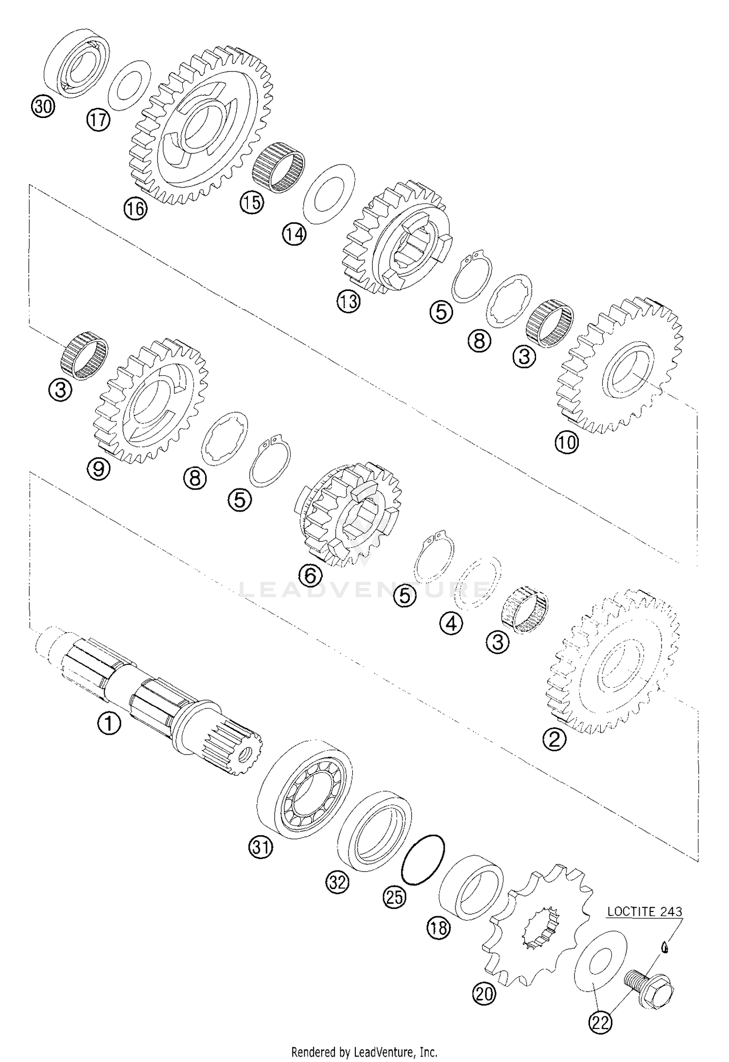 Transmission II - Countershaft